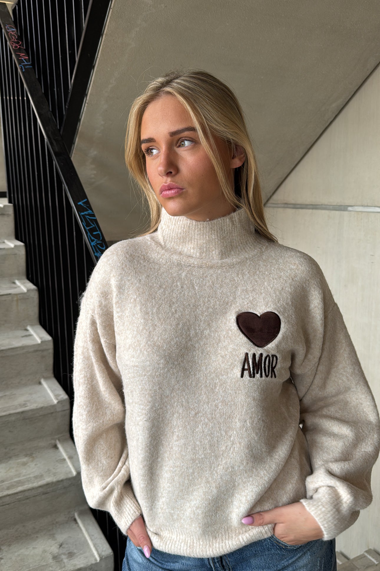 Trui  Amor Beige