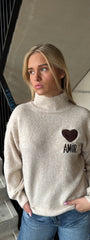 Trui  Amor Beige
