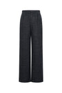 Polyester fiber (polyester) Straight pants Checkered Elegant Fall/Winter  Clothes