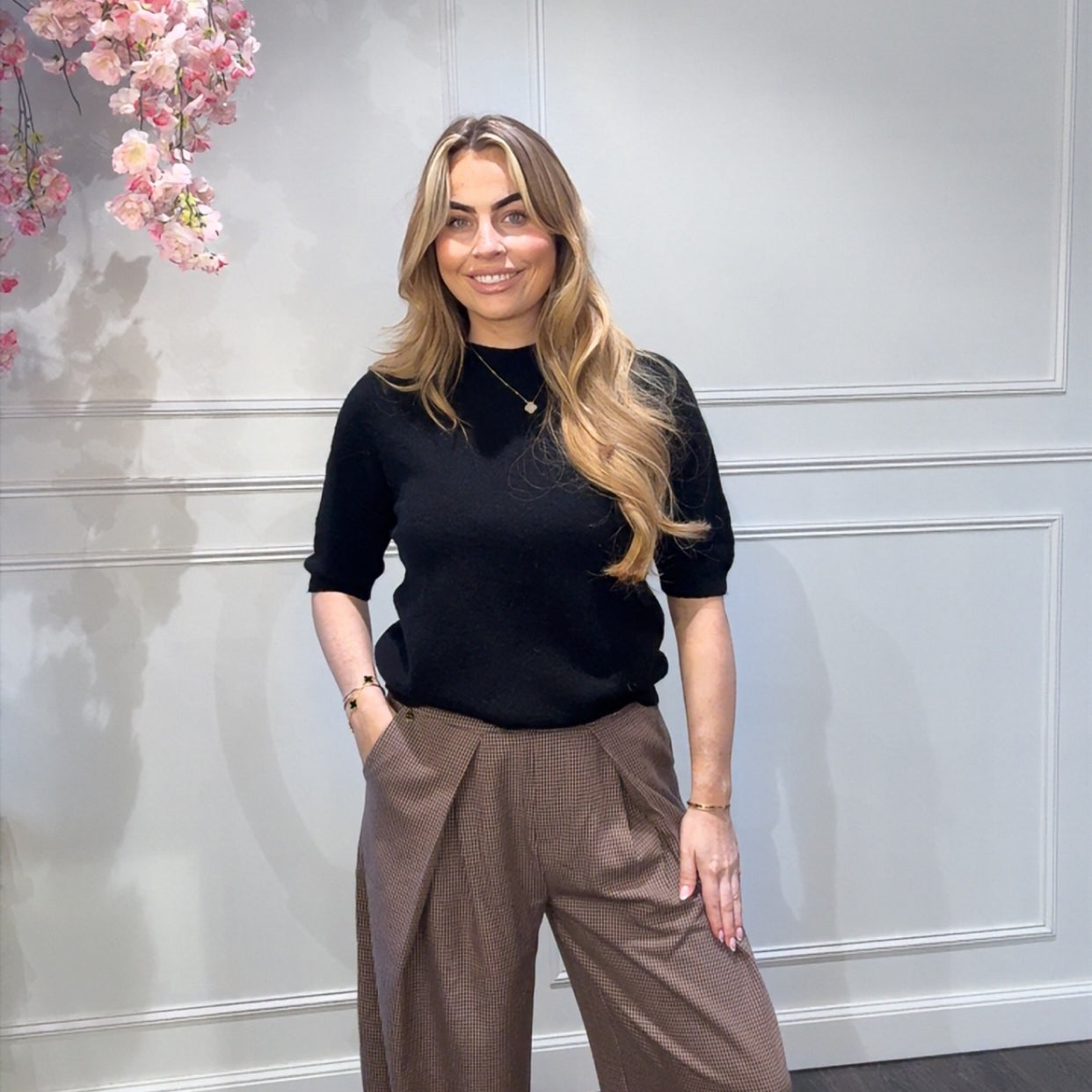 Broek Ruit Ambika Bruin