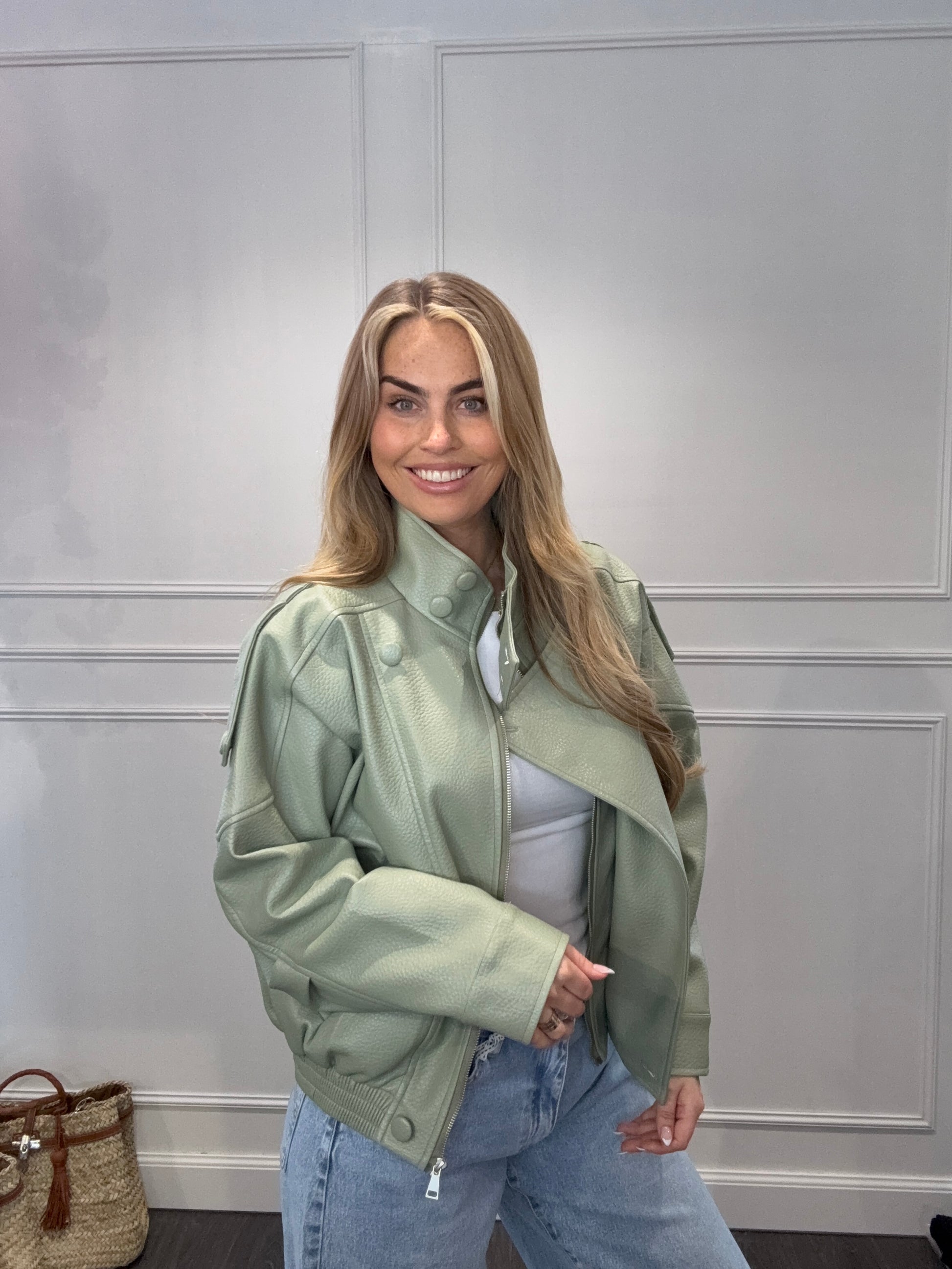 Jasje Ambika Vegan Leer Groen Ambika