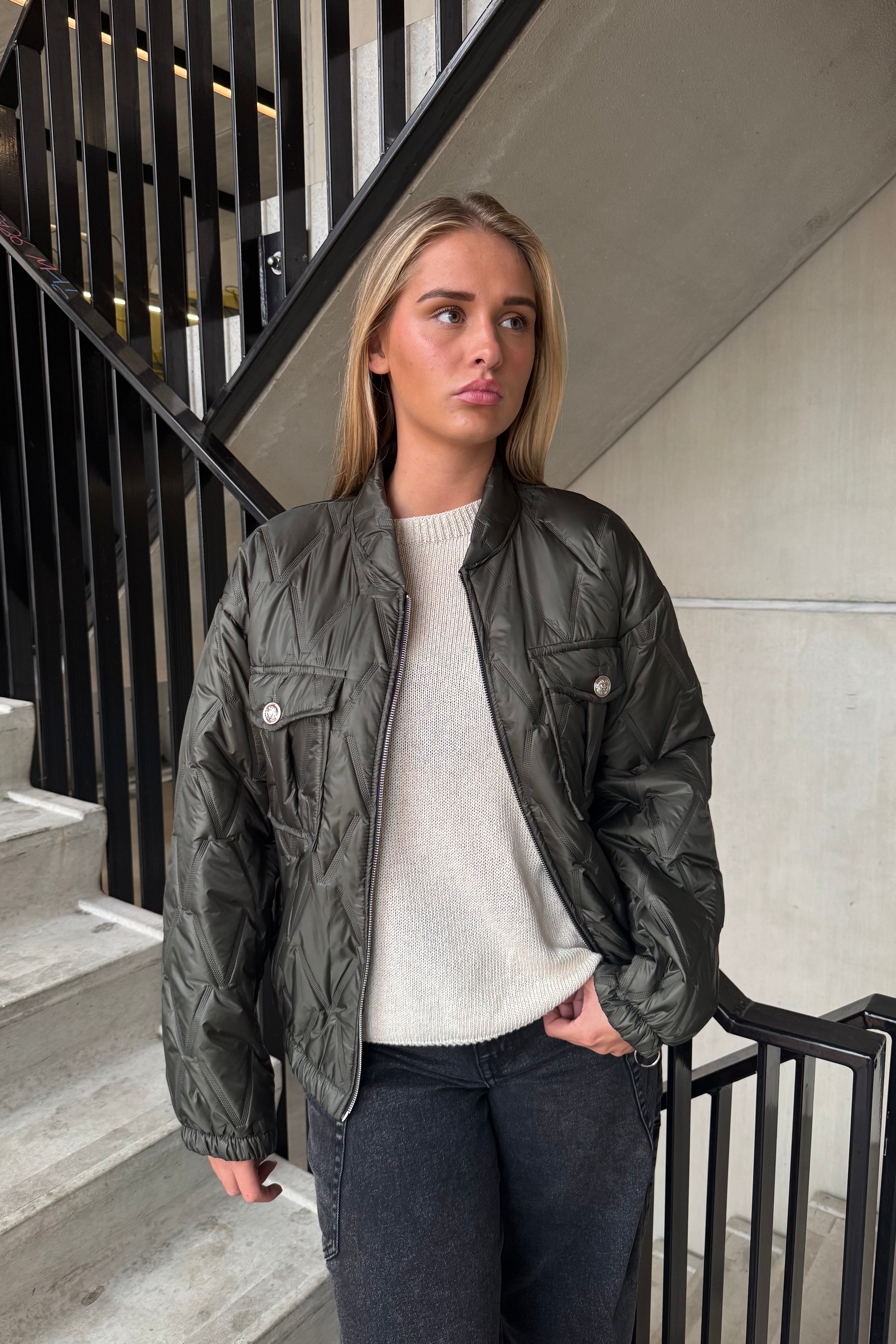 Bomber Jasje Lexi Groen