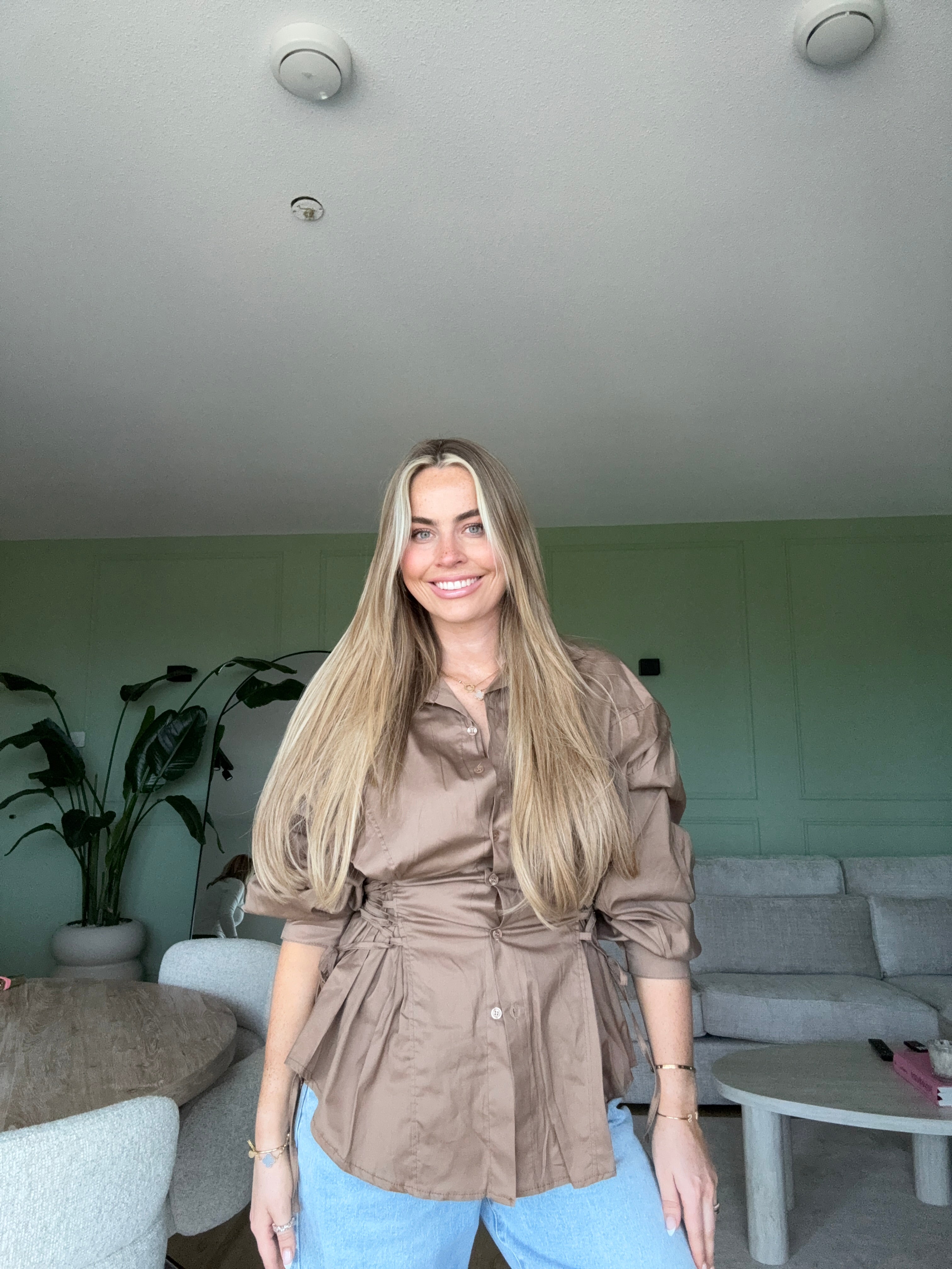 Blouse Rope Brown