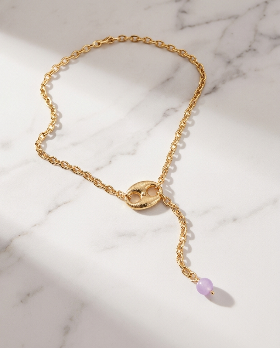 Ketting Coffee Bean Goud