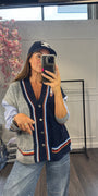 Vest Blauw Sarina