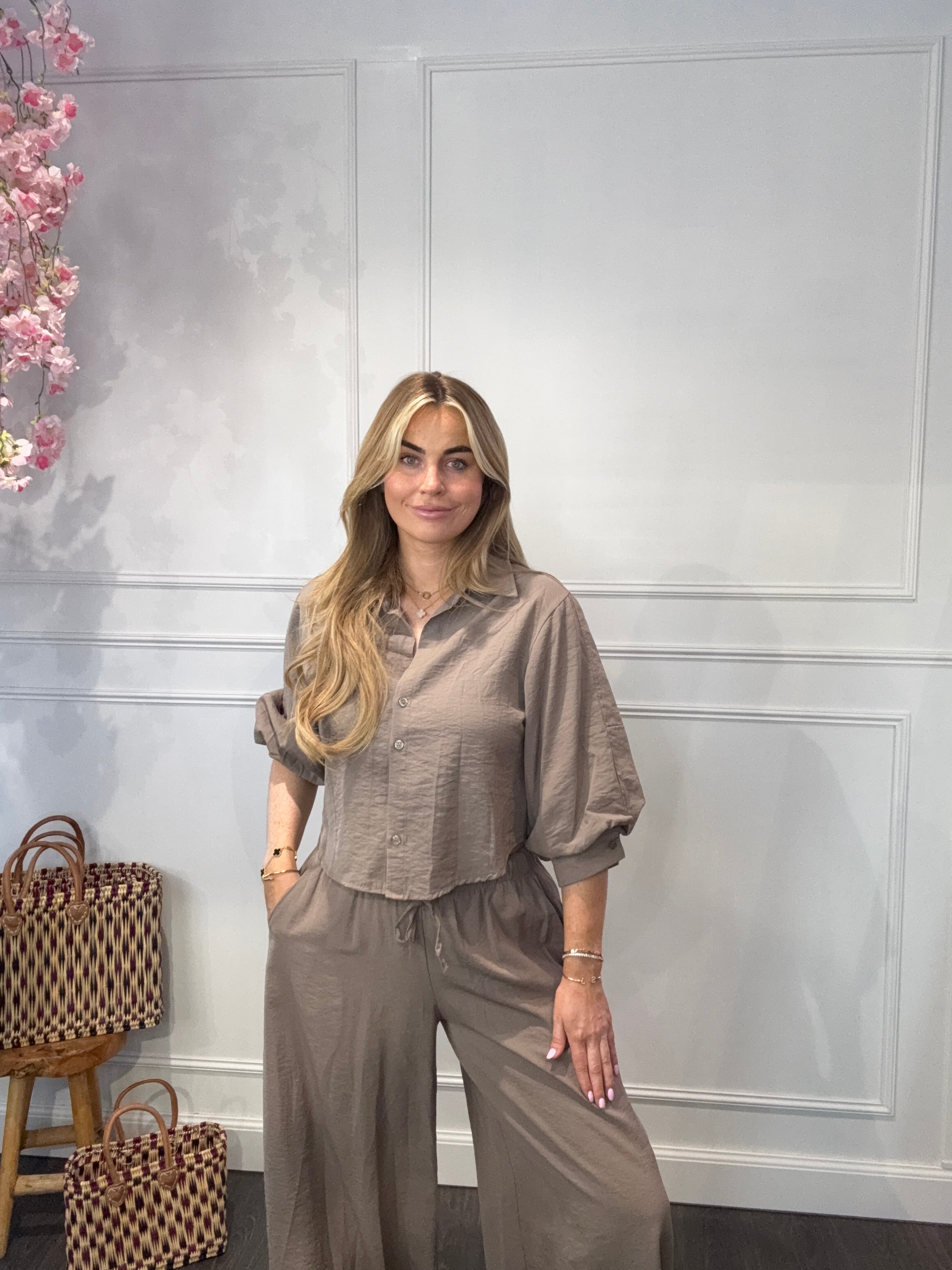 2 Delige Set Ambika Taupe