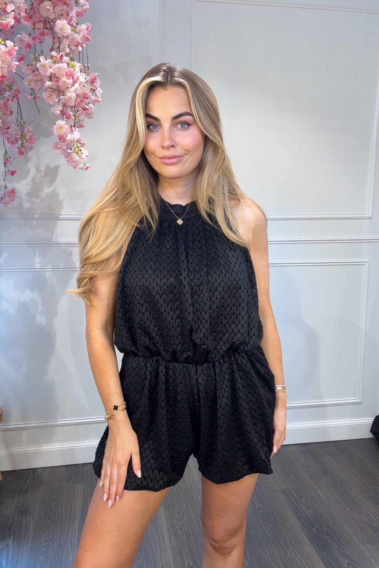 Jumpsuit Zwart Kort