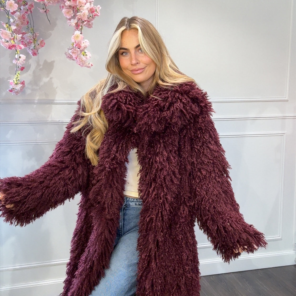 Teddy Jas Lang Bordeaux