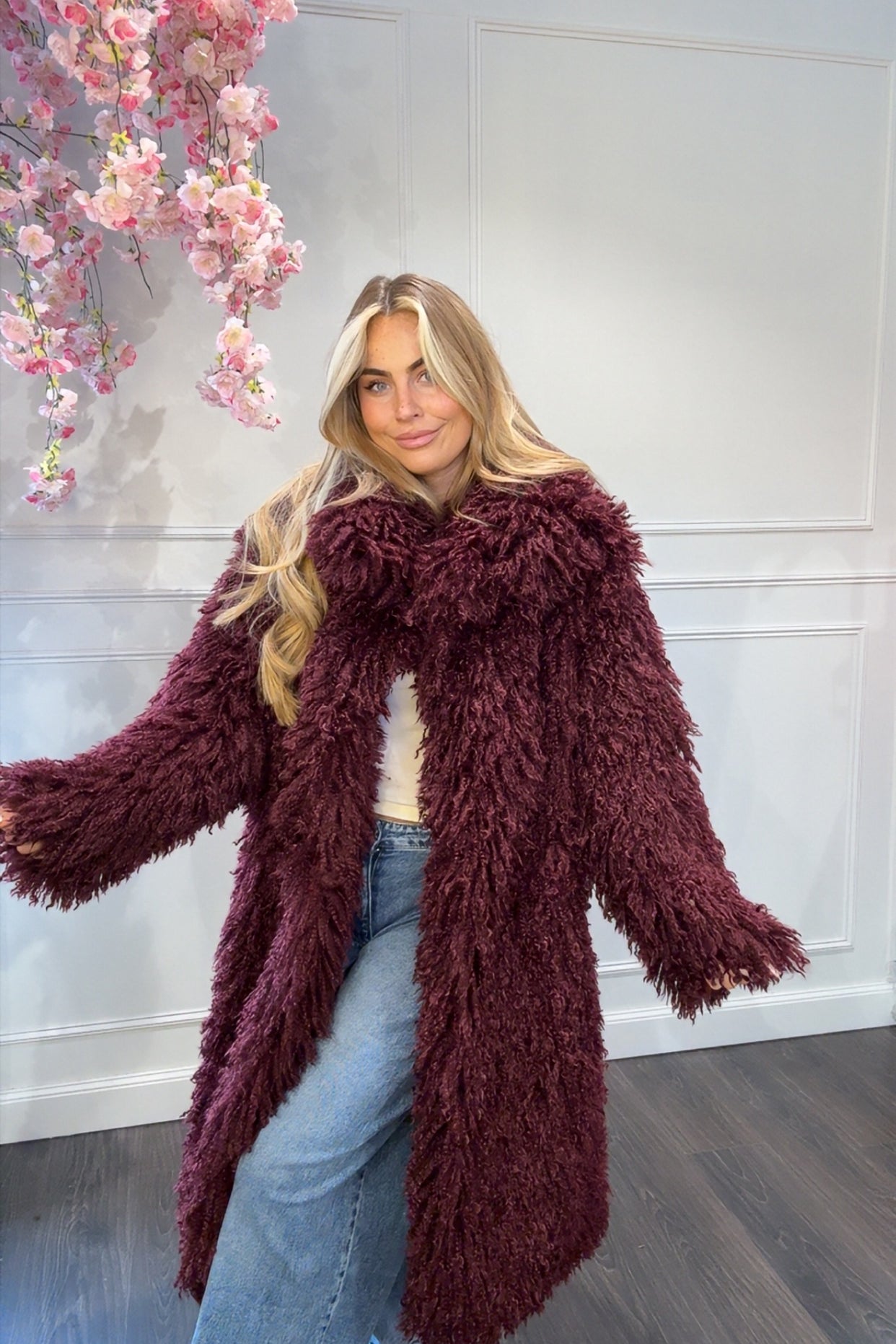 Teddy Jas Lang Bordeaux