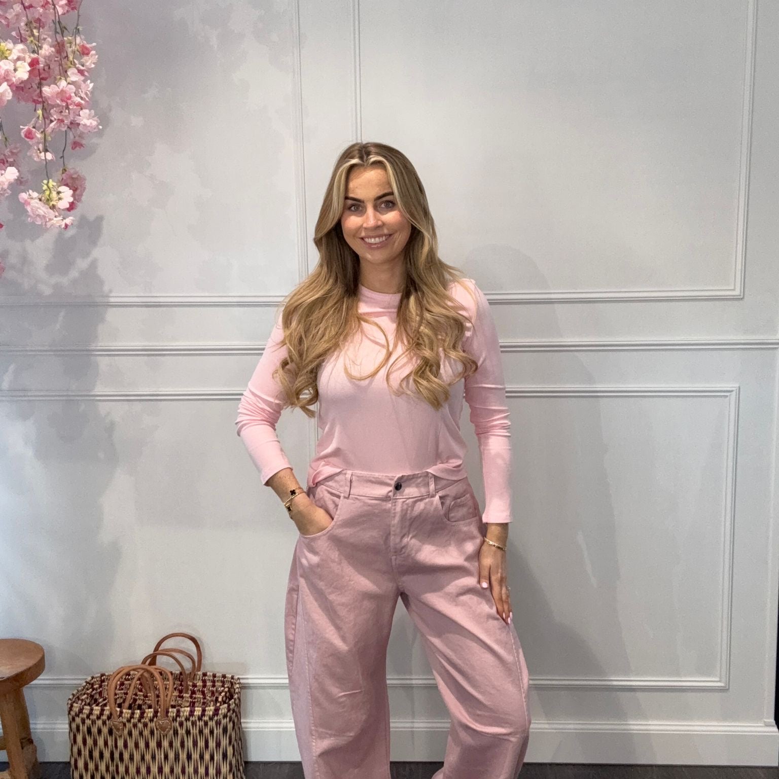 Ambika Jeans Roze