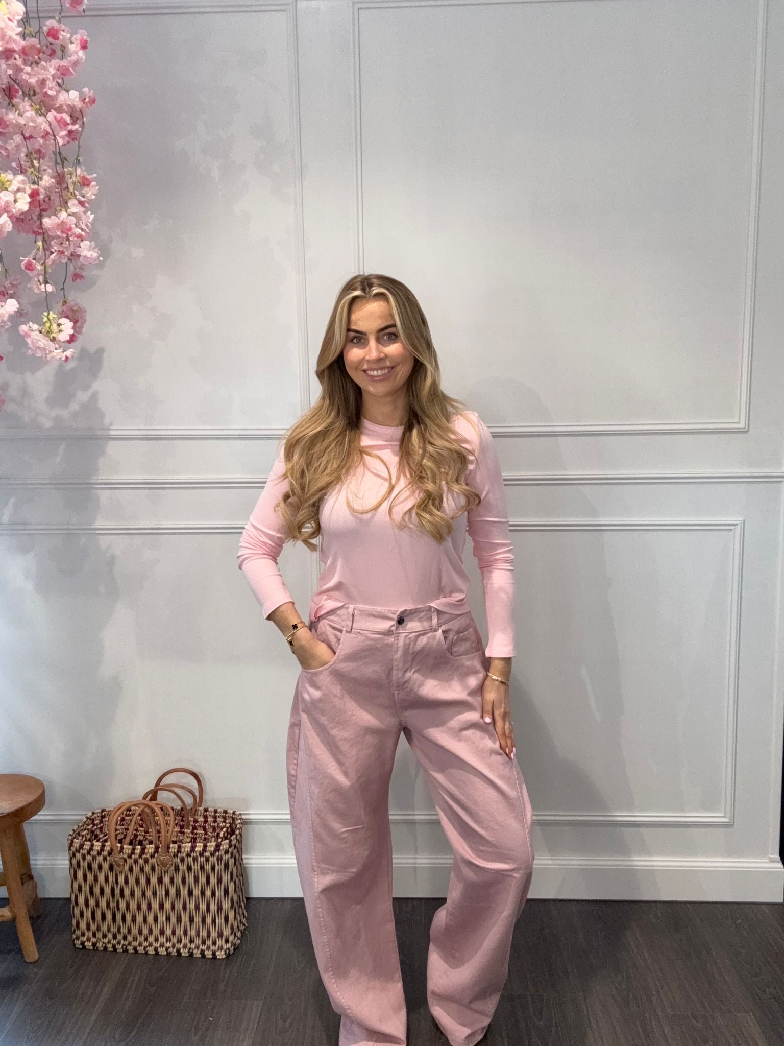 Ambika Jeans Roze