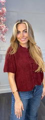 Vest Ambika Bordeaux