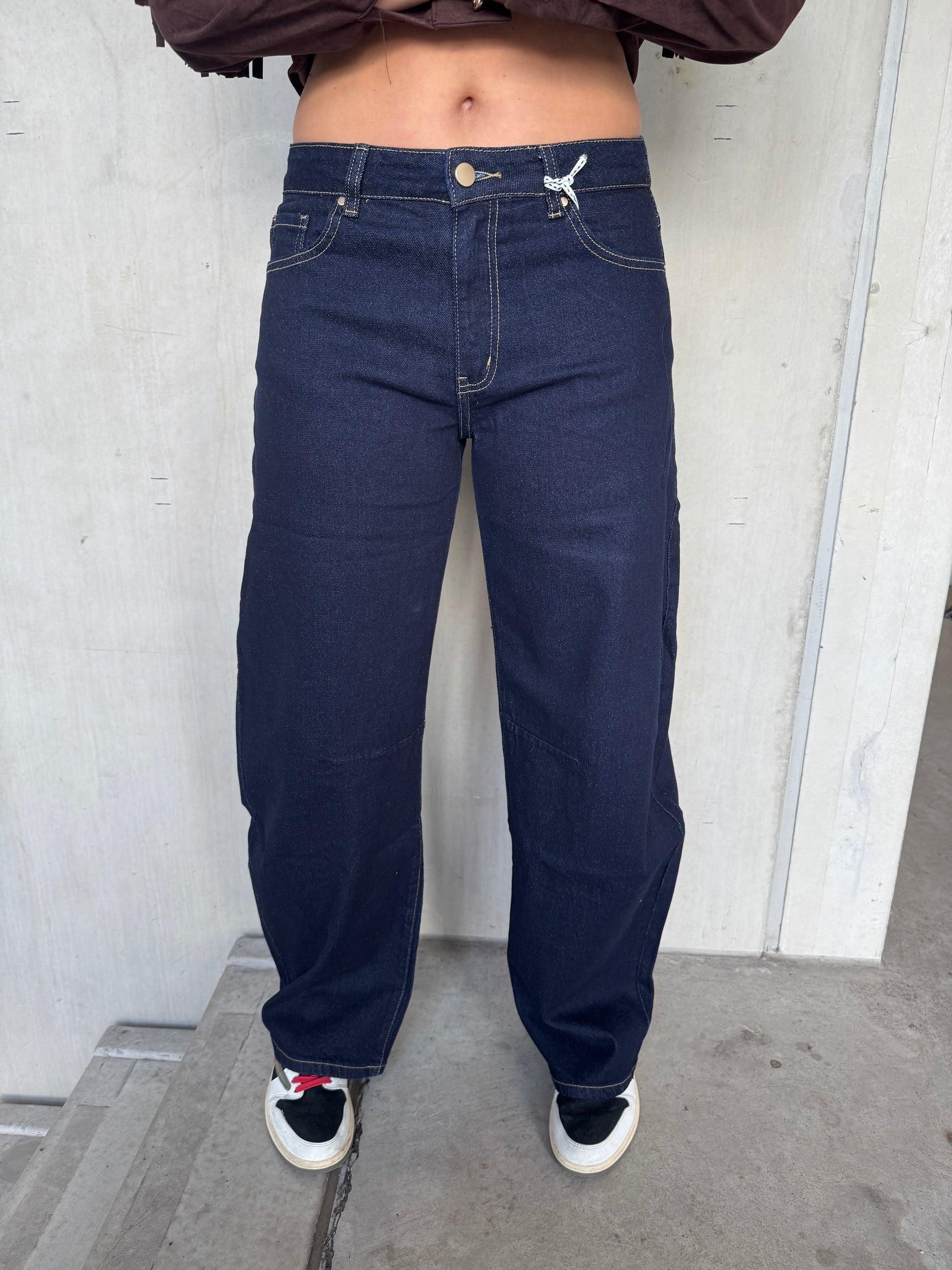 Balloon Jeans Donkerblauw