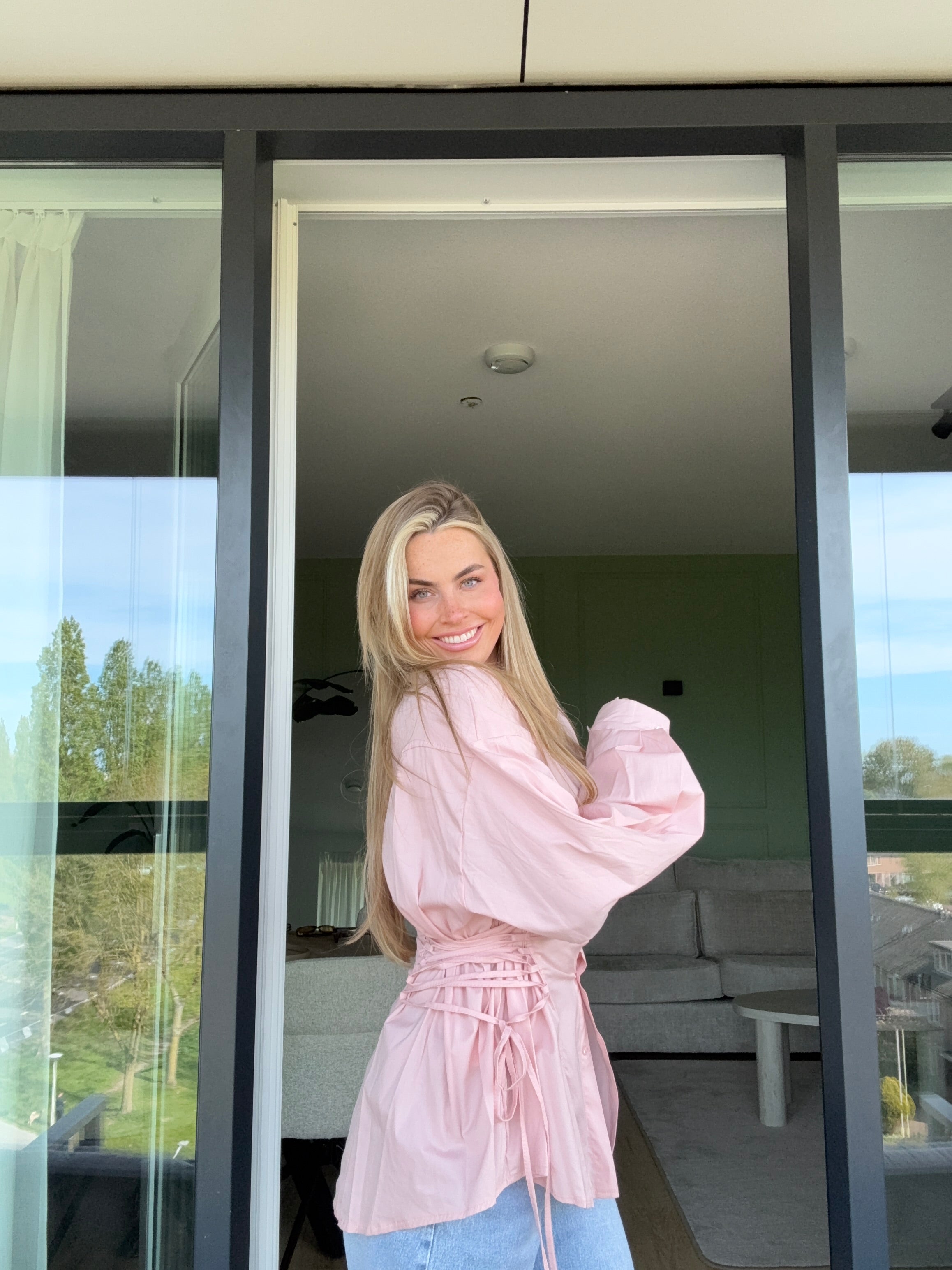 Blouse Rope Pink