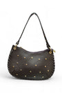 Tas Studs Donkerbruin