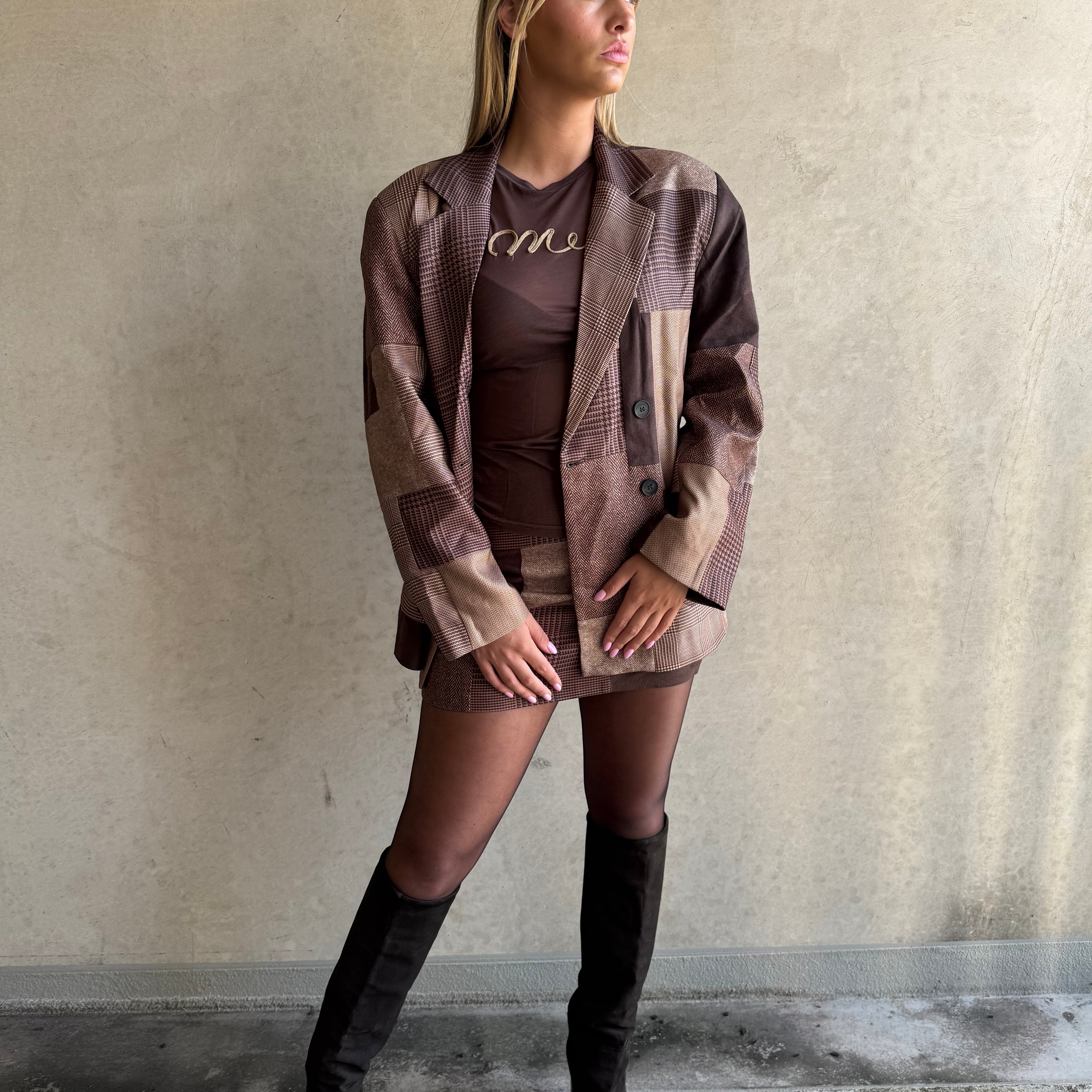 Blazer  Patchwork