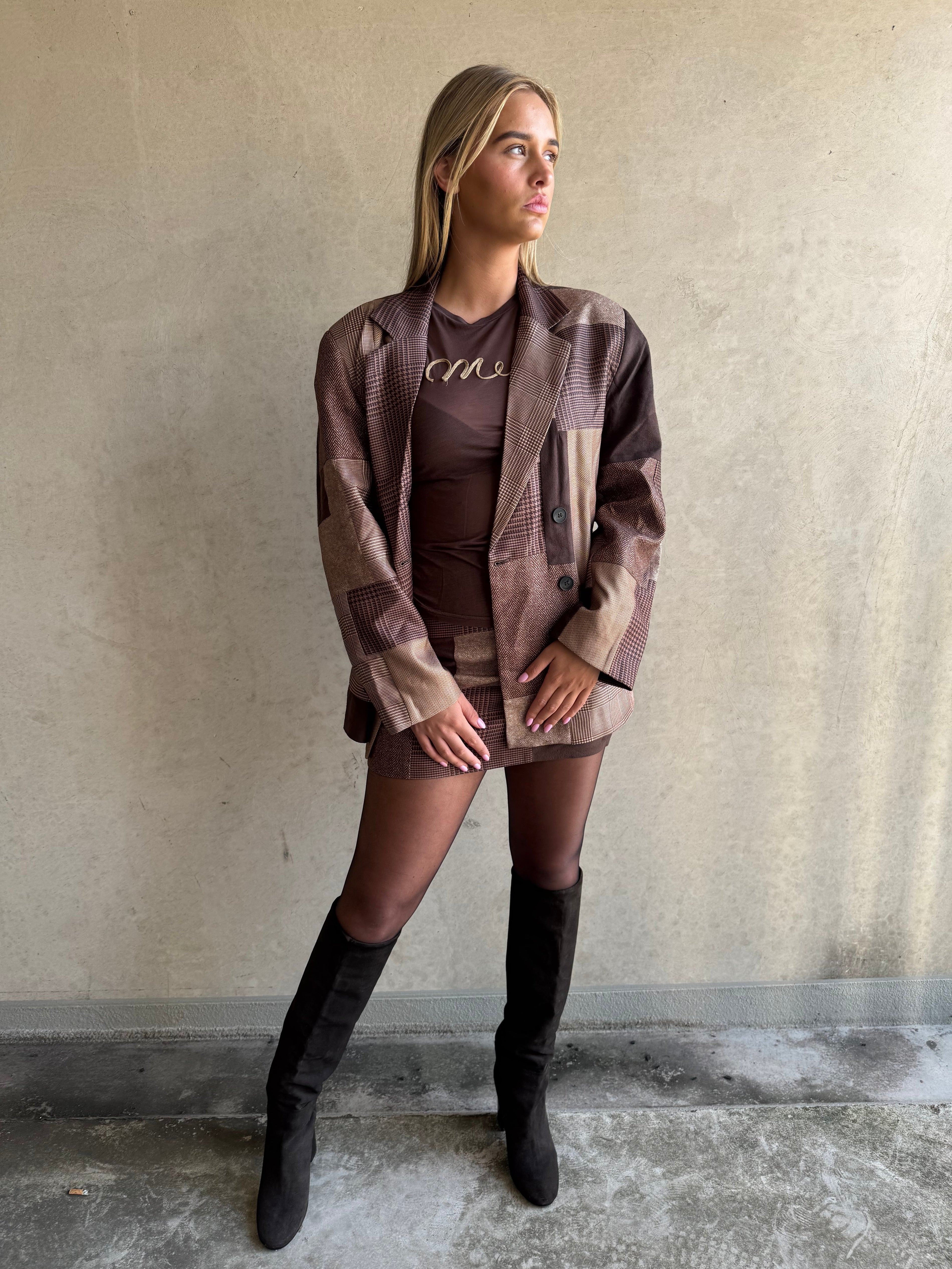 Blazer  Patchwork