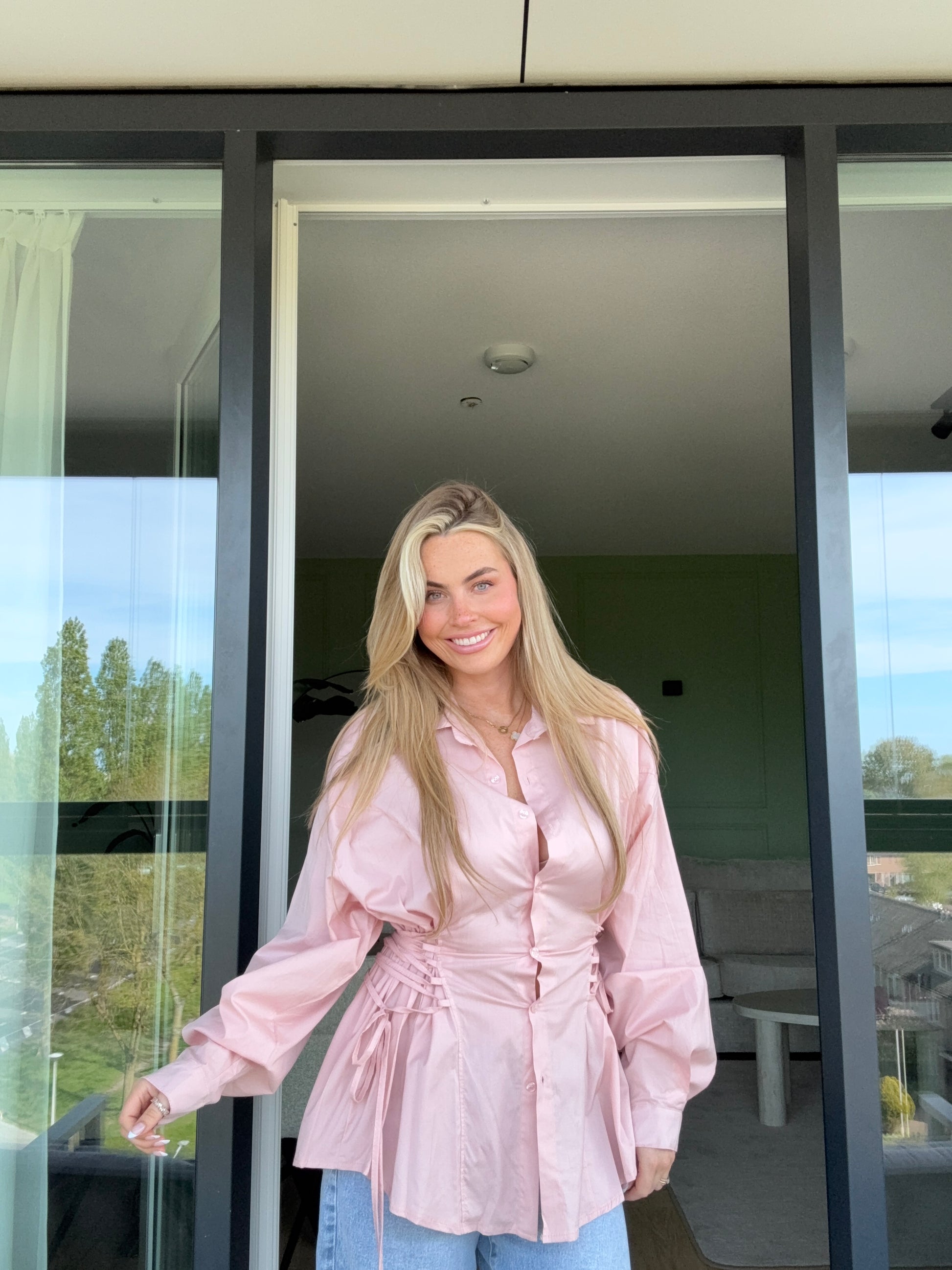Blouse Rope Pink