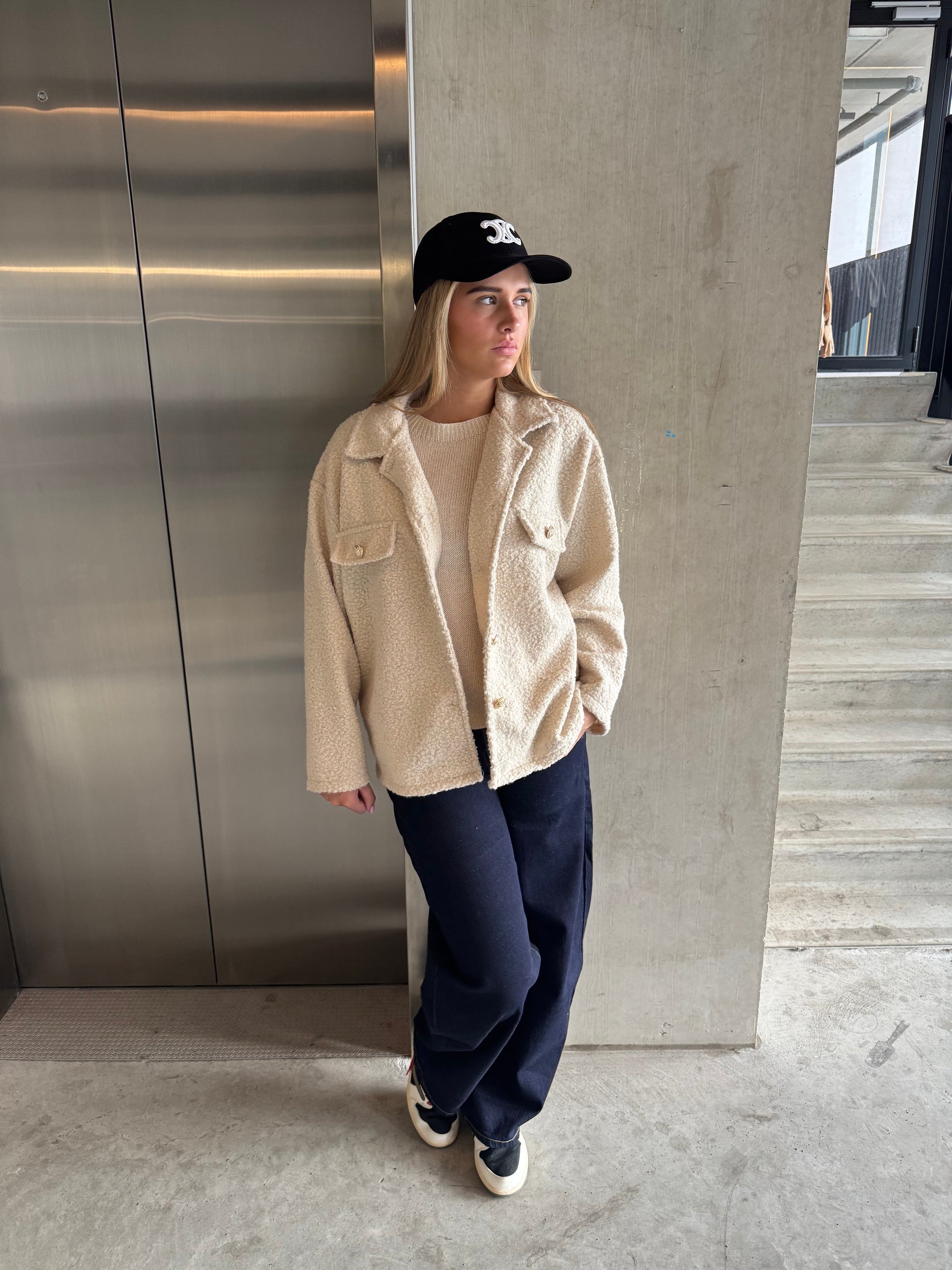 Jas / Vest Soft  Ecru