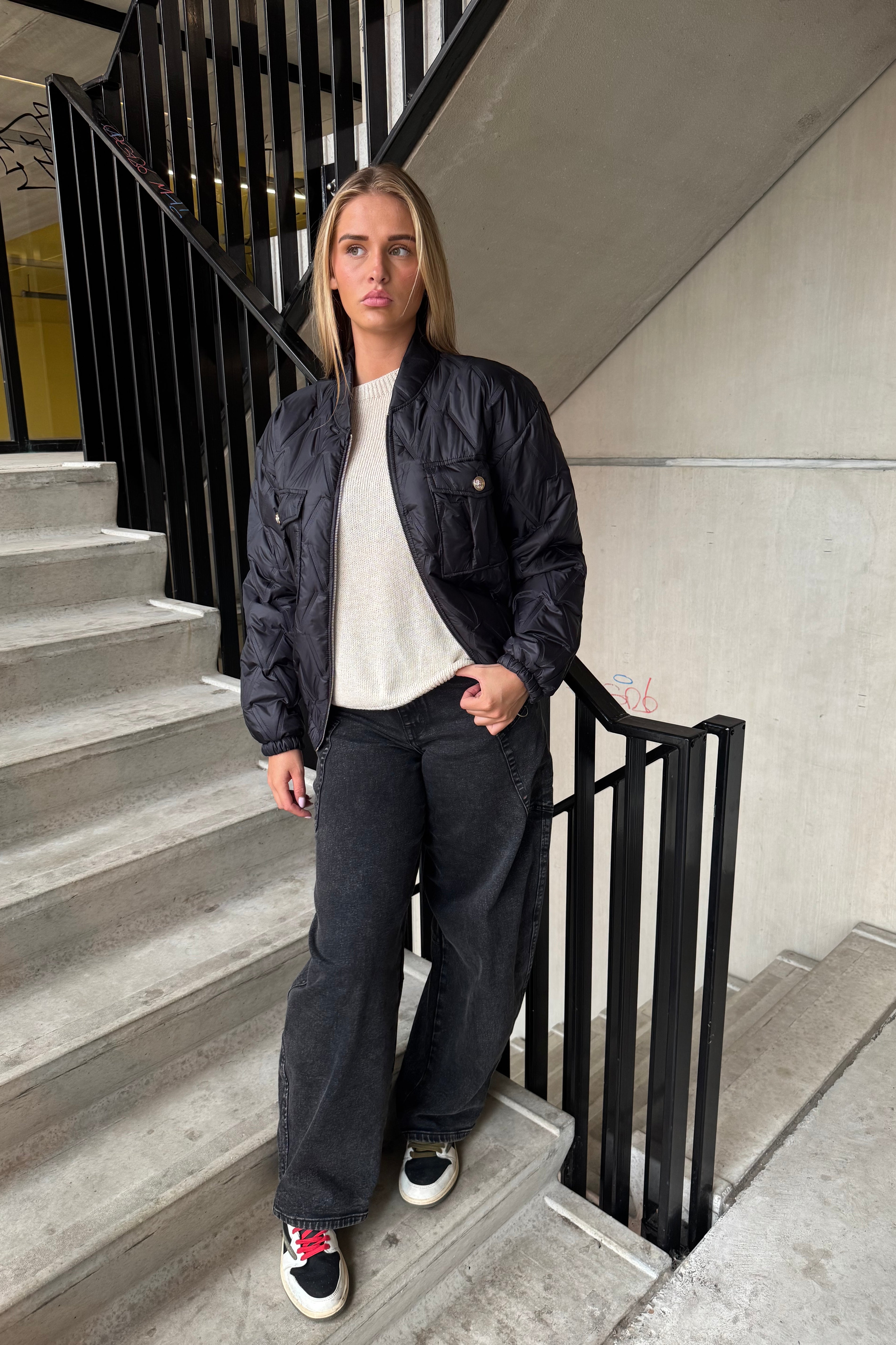 Bomber Jasje Lexi Zwart