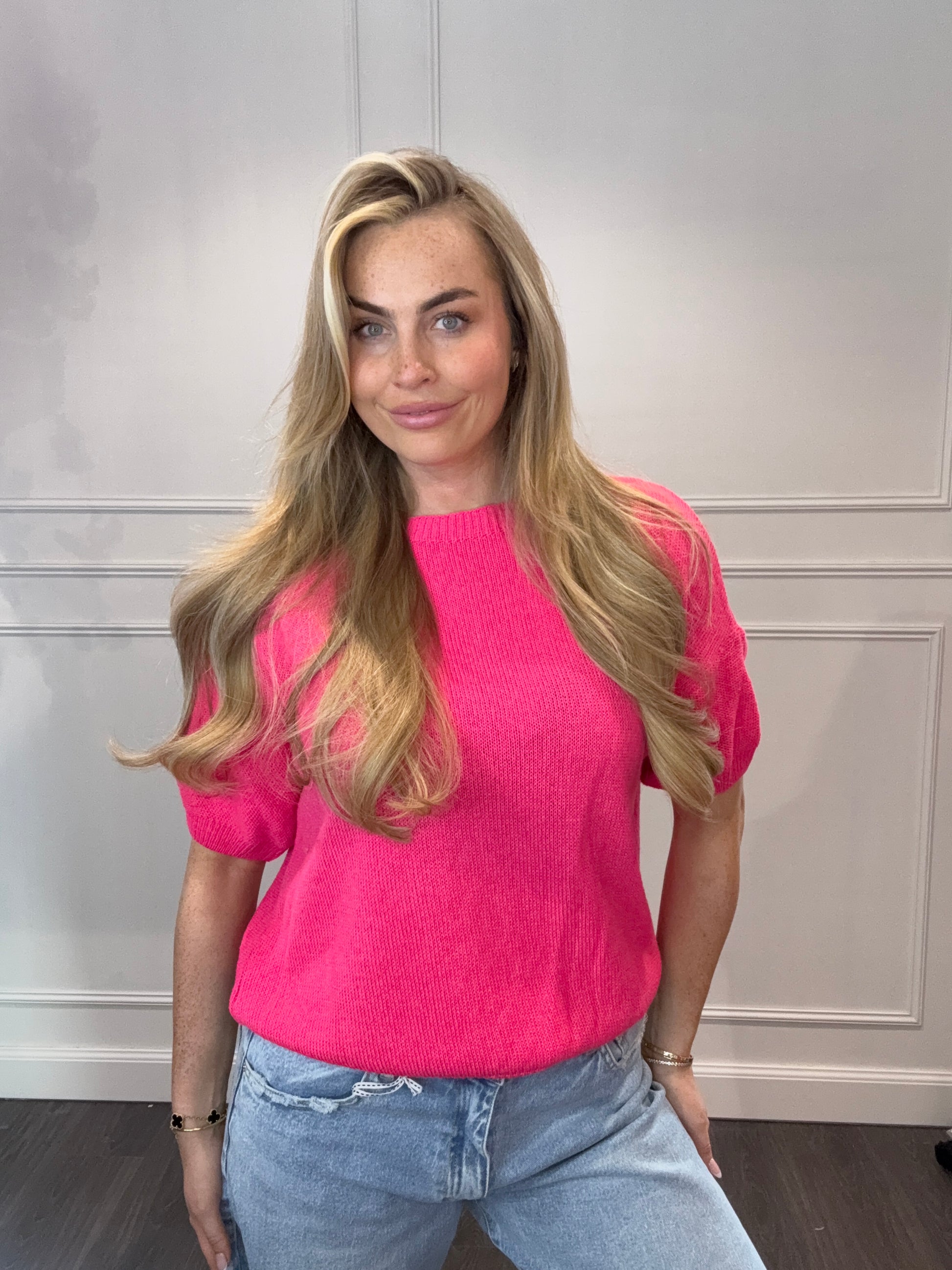 Mandy Top Fuchsia