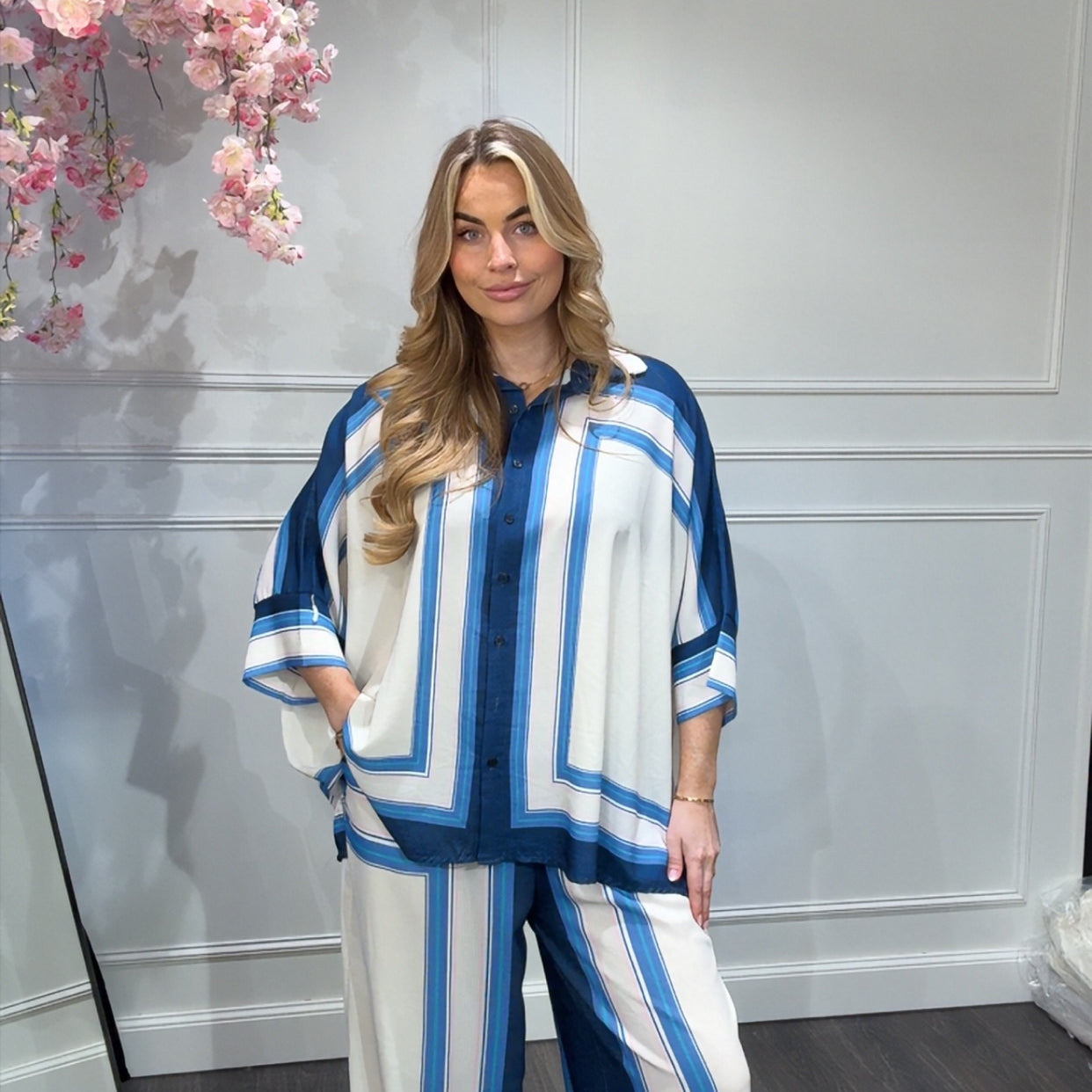 2-Delige Set Azzuro Set Blauw