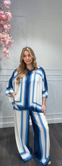 2-Delige Set Azzuro Set Blauw
