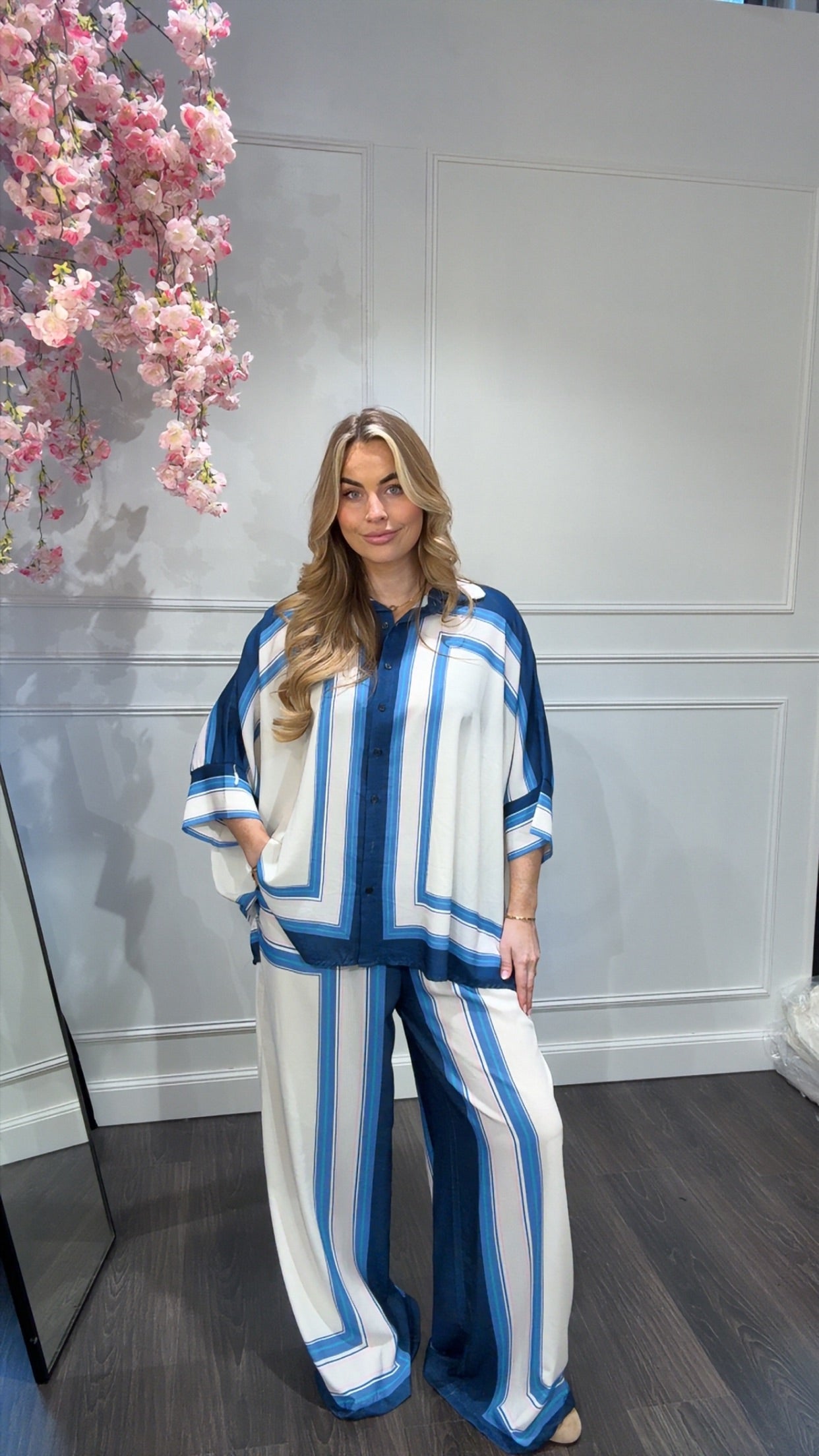 2-Delige Set Azzuro Set Blauw