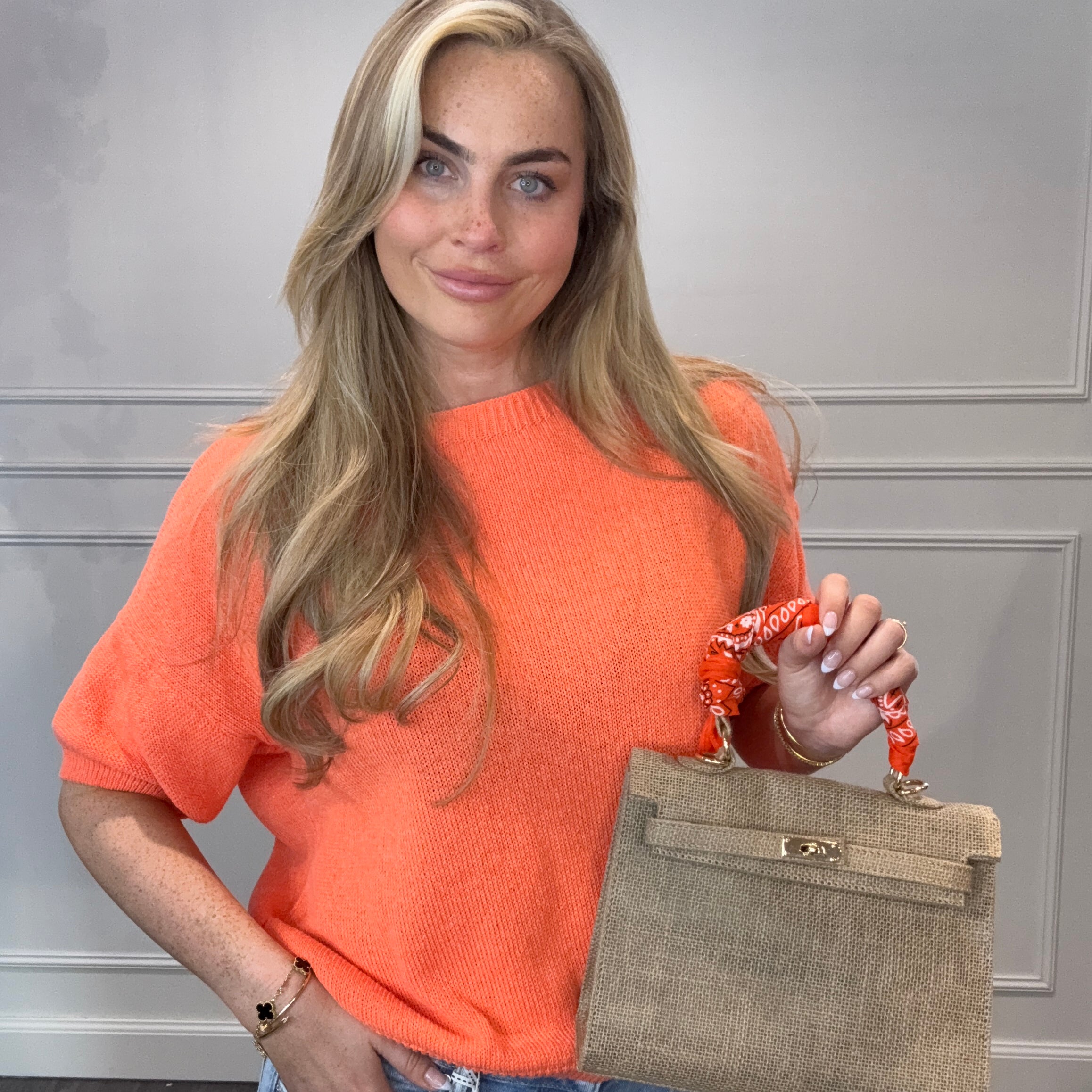 Mandy Jane Top Oranje