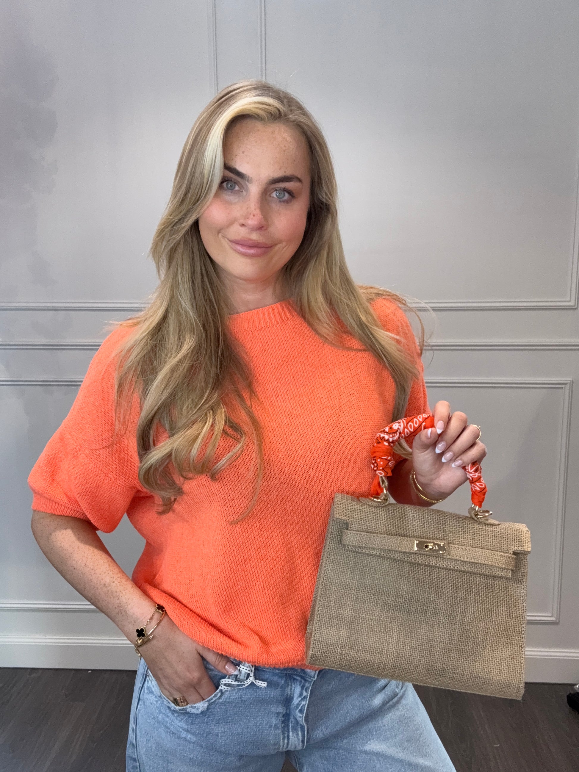 Mandy Jane Top Oranje