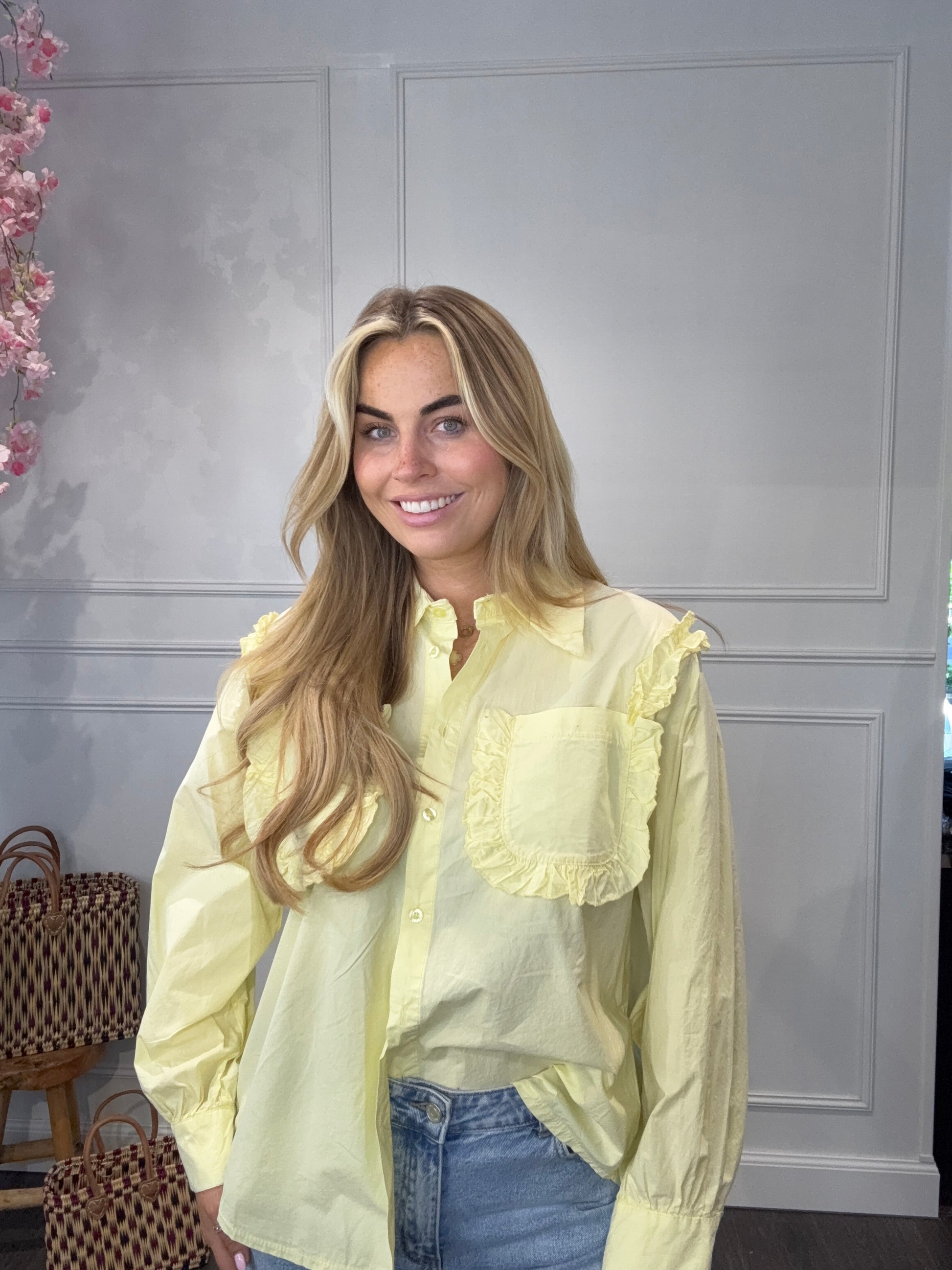 Ambika Blouse Geel
