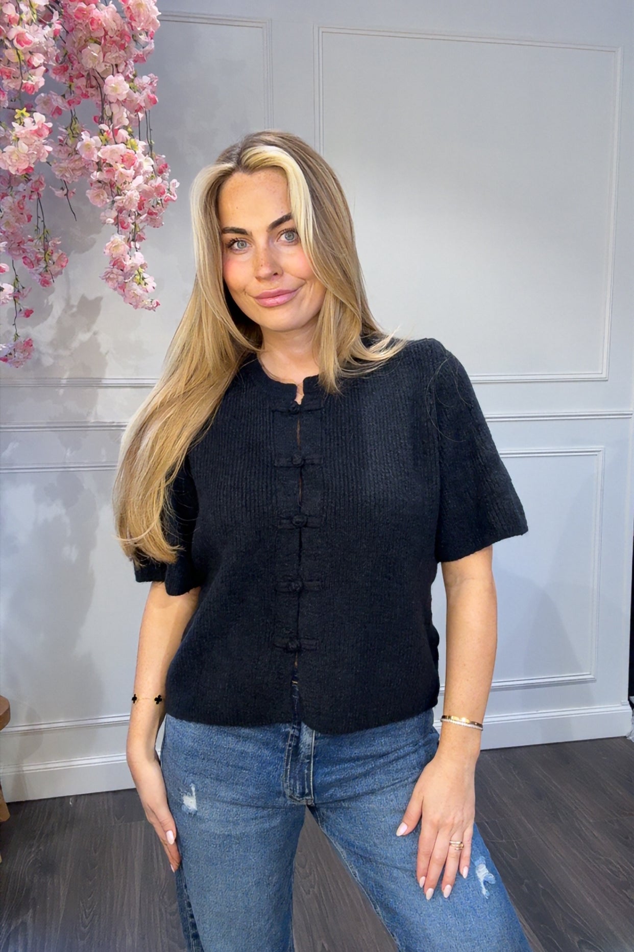 Vest Ambika Zwart