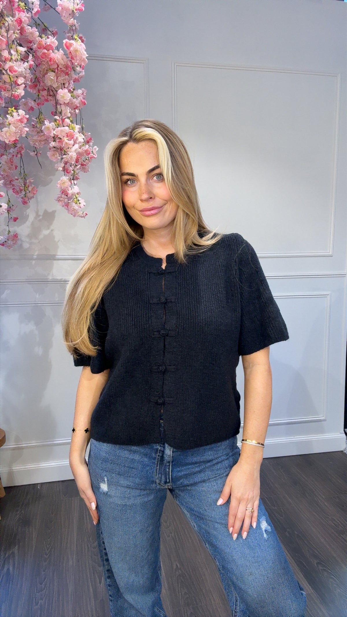 Vest Ambika Zwart