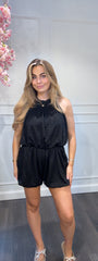 Jumpsuit Zwart Kort