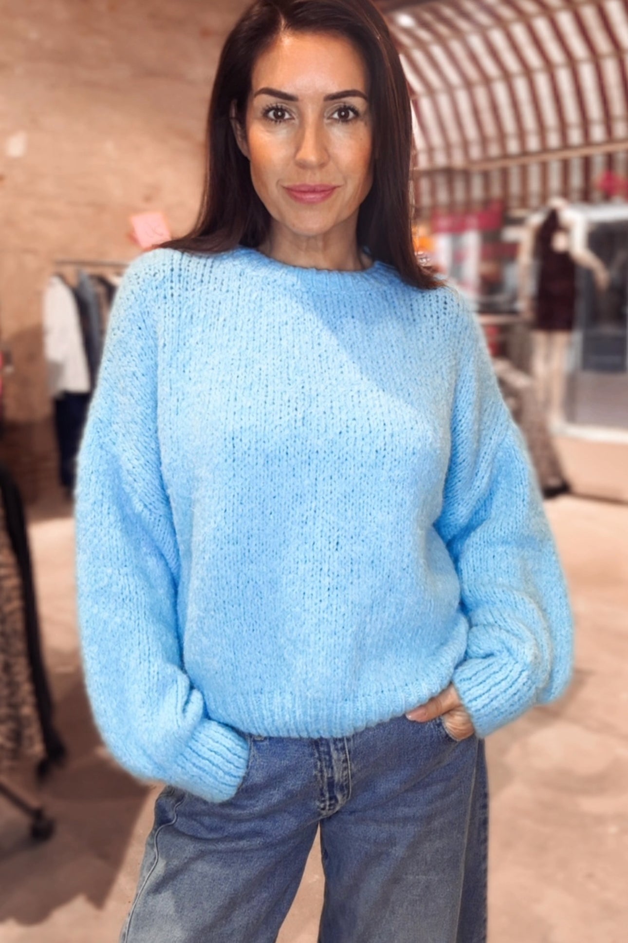 Trui Mandy Jane Bleu