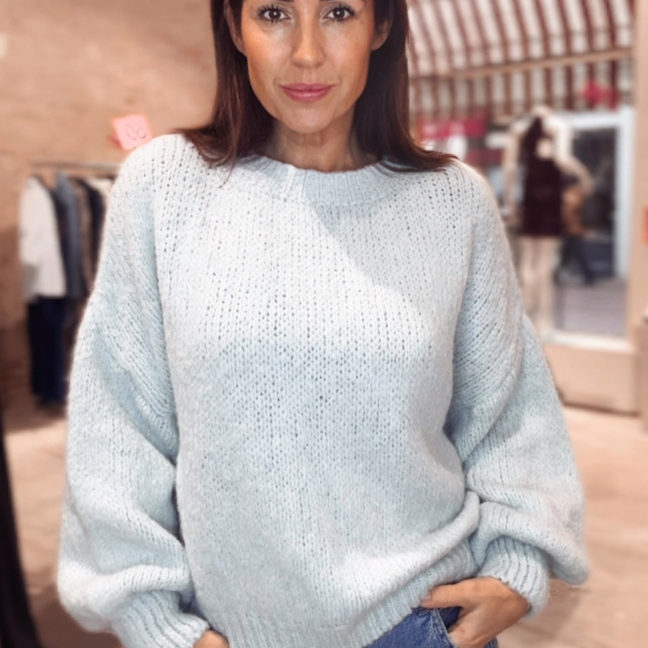 Trui Mandy Jane Sky Grey