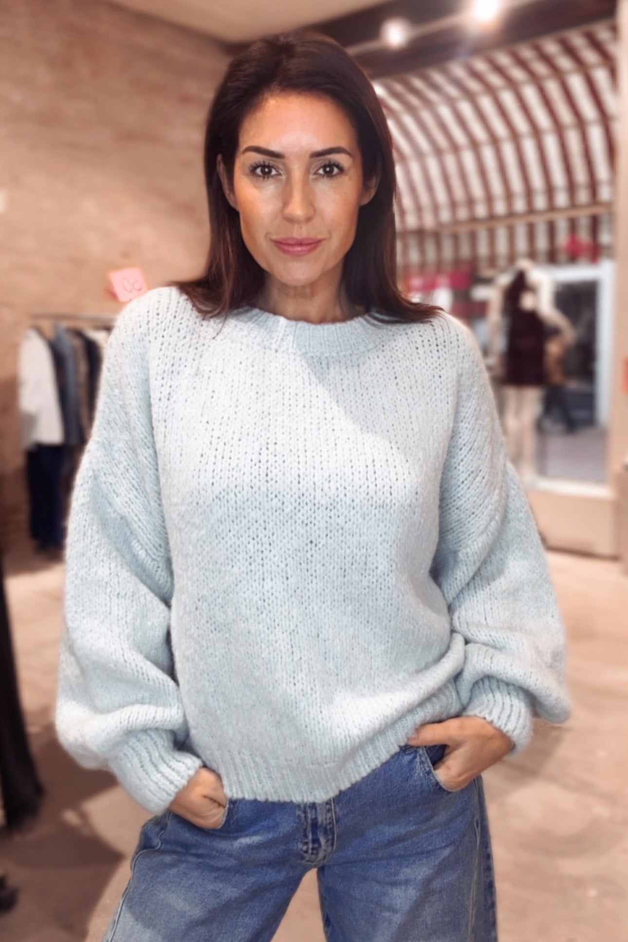 Trui Mandy Jane Sky Grey