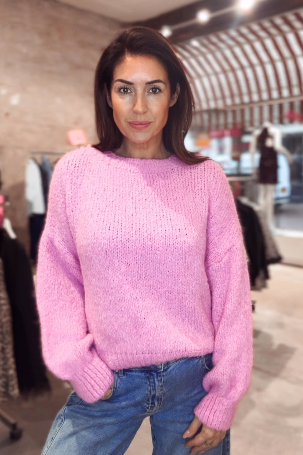 Trui Mandy Jane Fuchsia