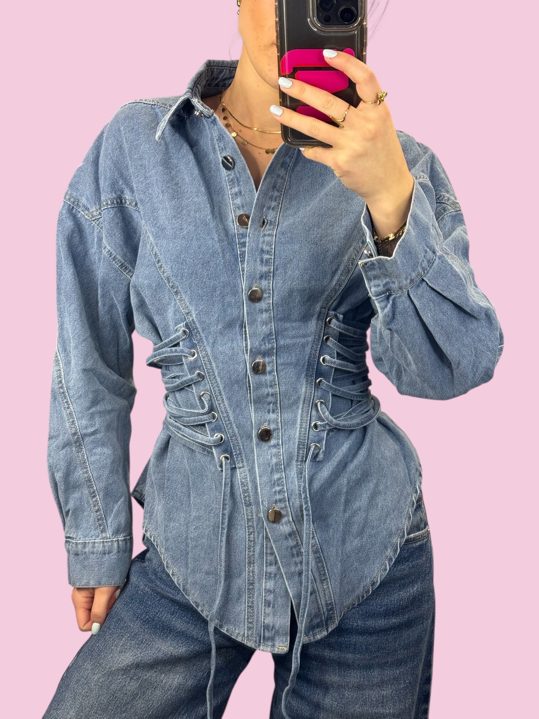 Blouse Jeans Bleu Roben