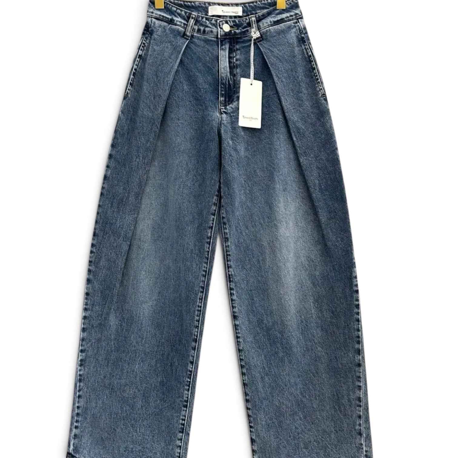 Queen Hearts Jeans W3916 Blue
