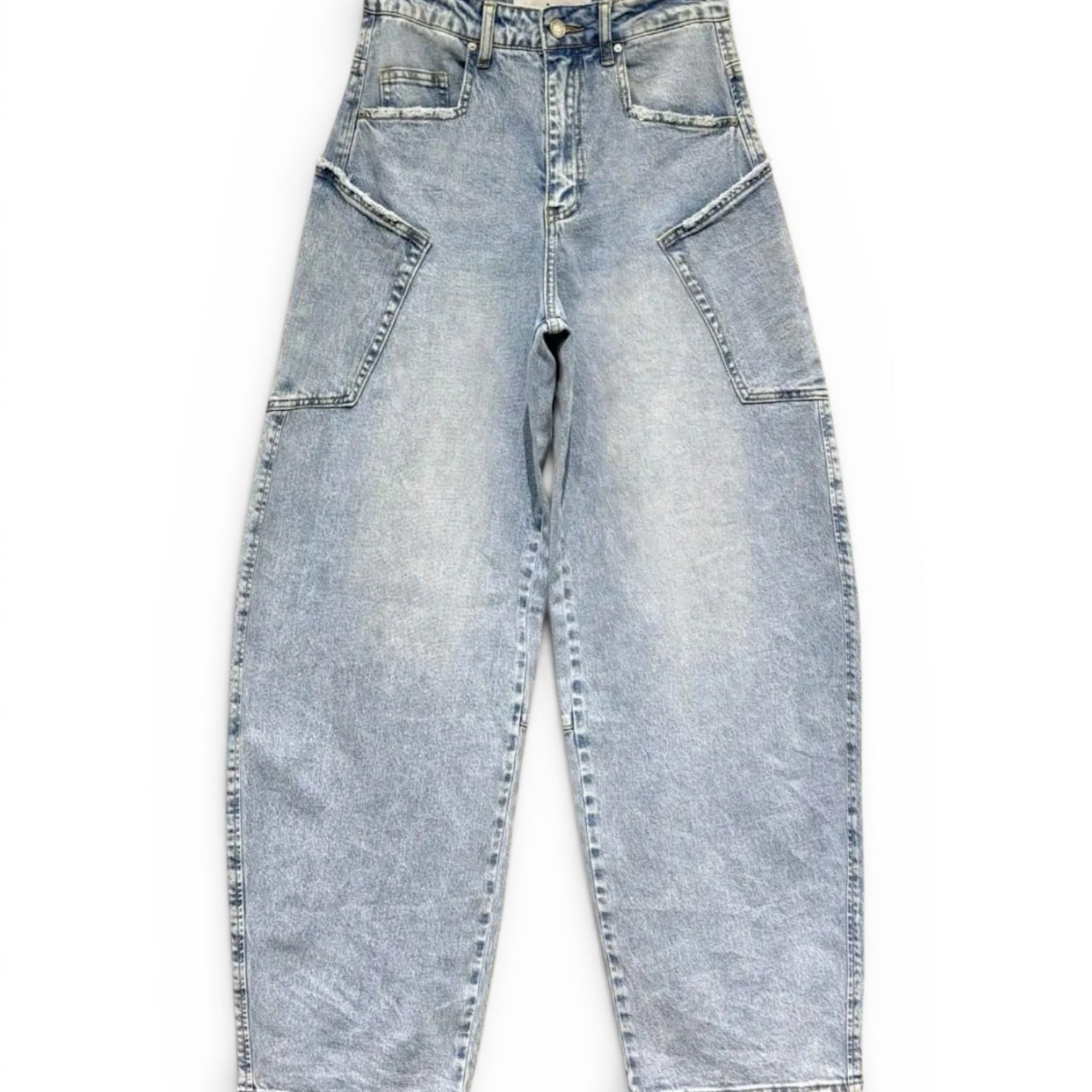 Queen Hearts Jeans Blue Pockets