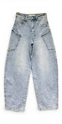 Queen Hearts Jeans Blue Pockets