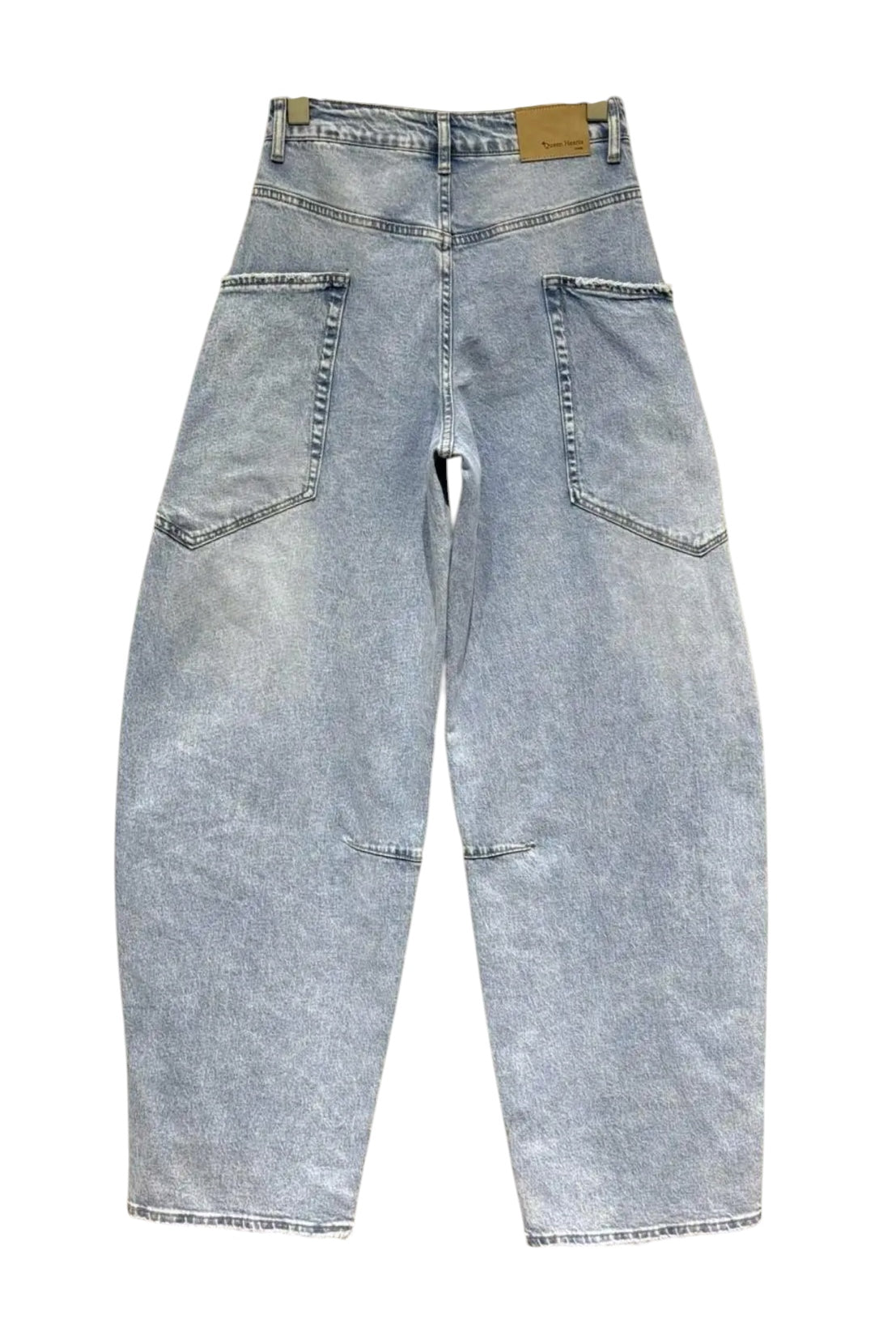 Queen Hearts Jeans Blue Pockets