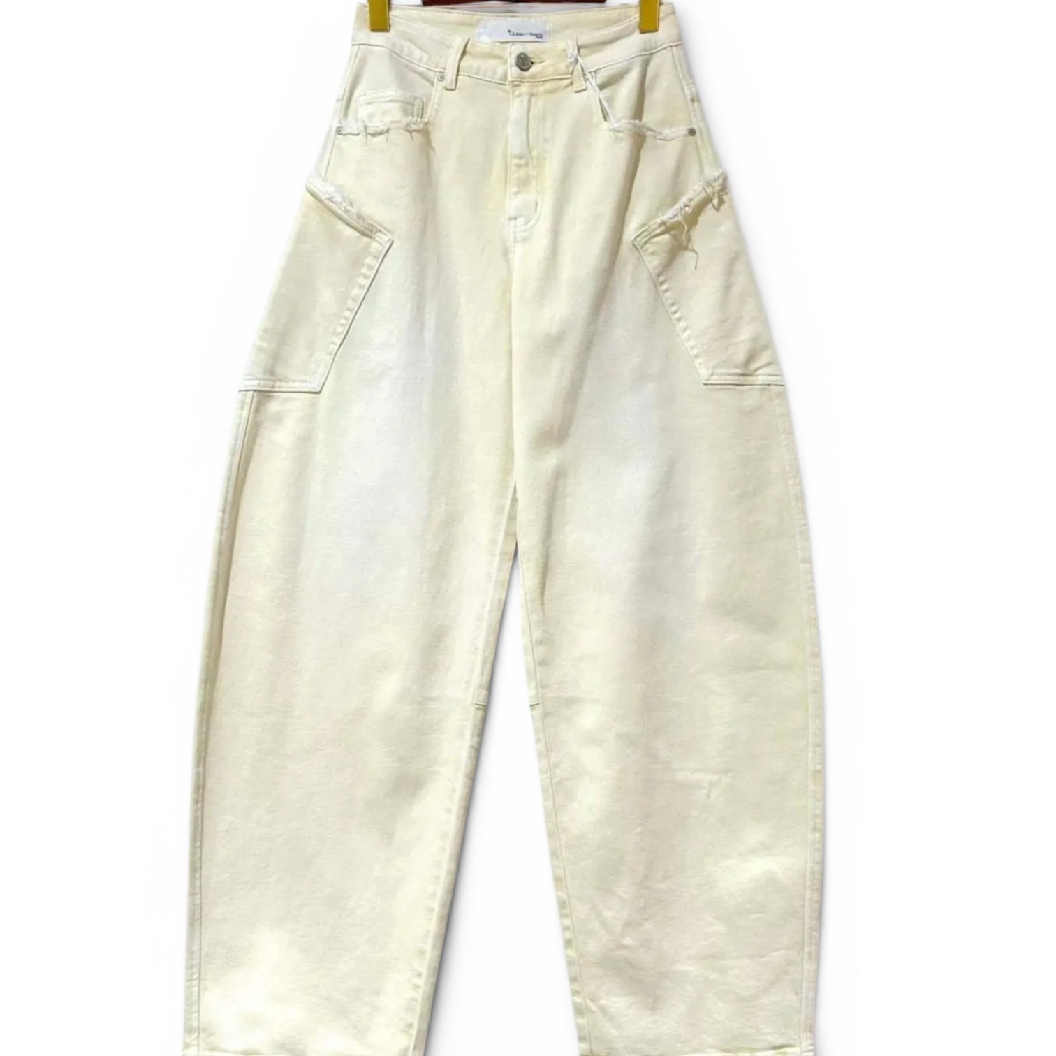 Queen Hearts Jeans Yellow