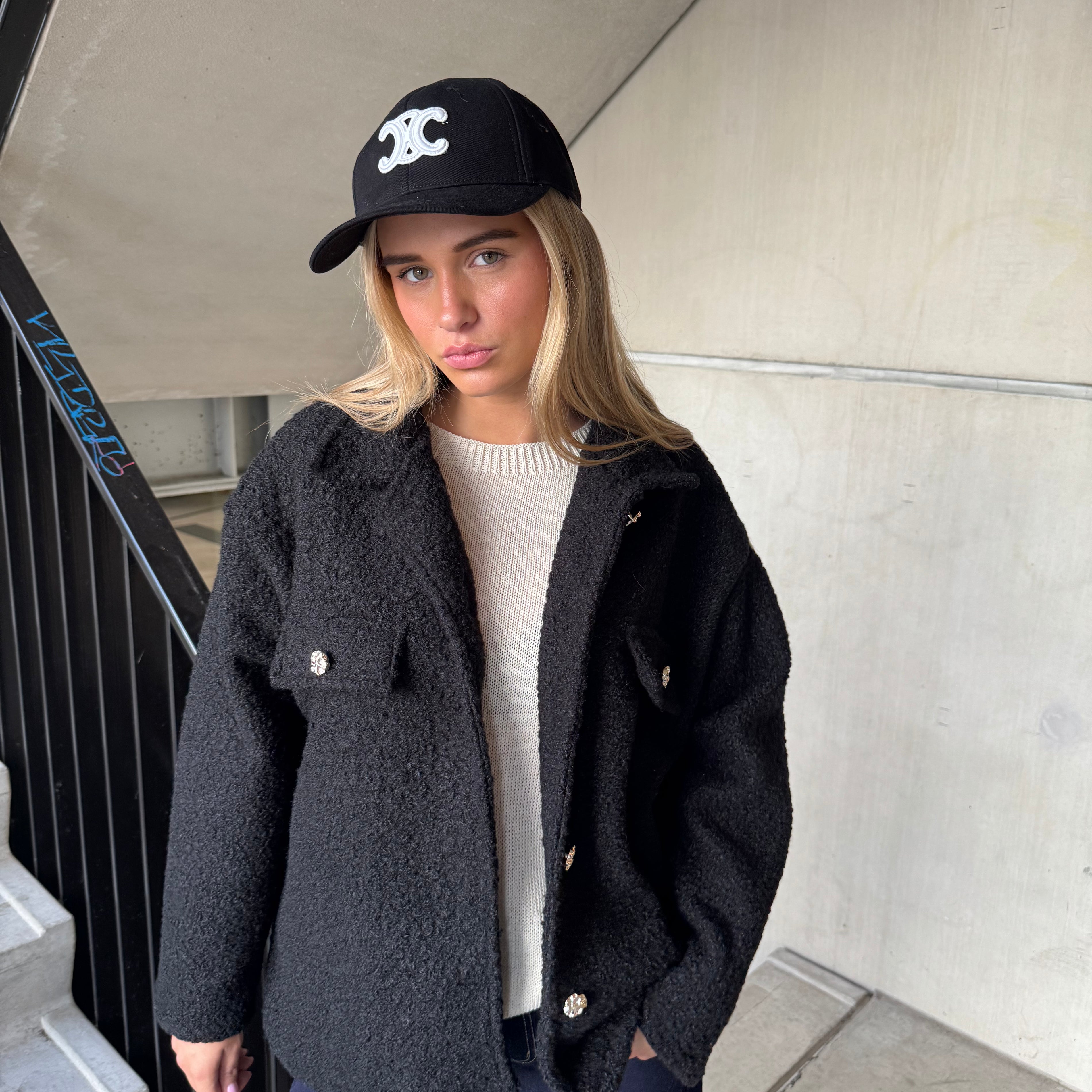 Jas / Vest Soft Zwart