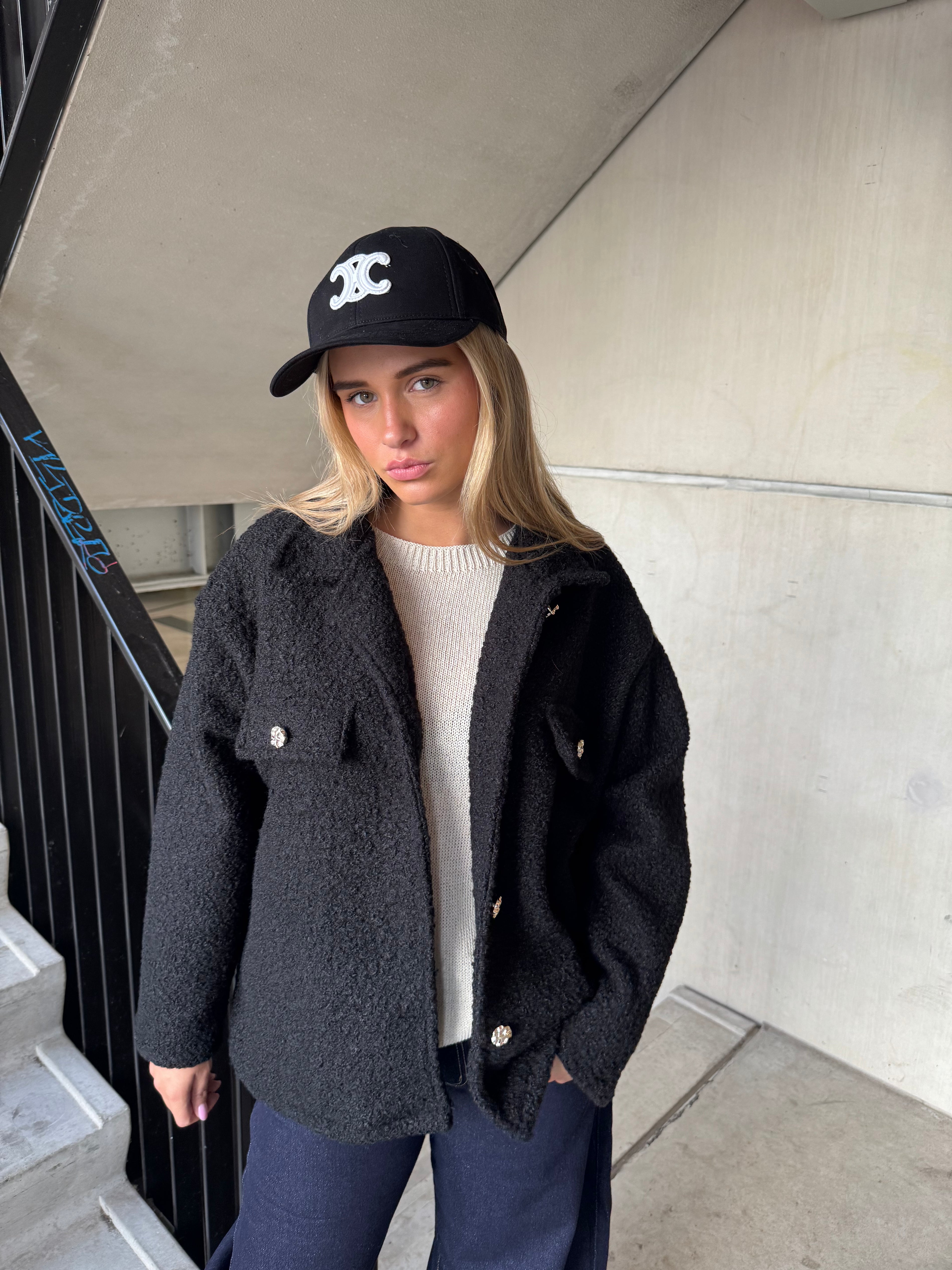 Jas / Vest Soft Zwart