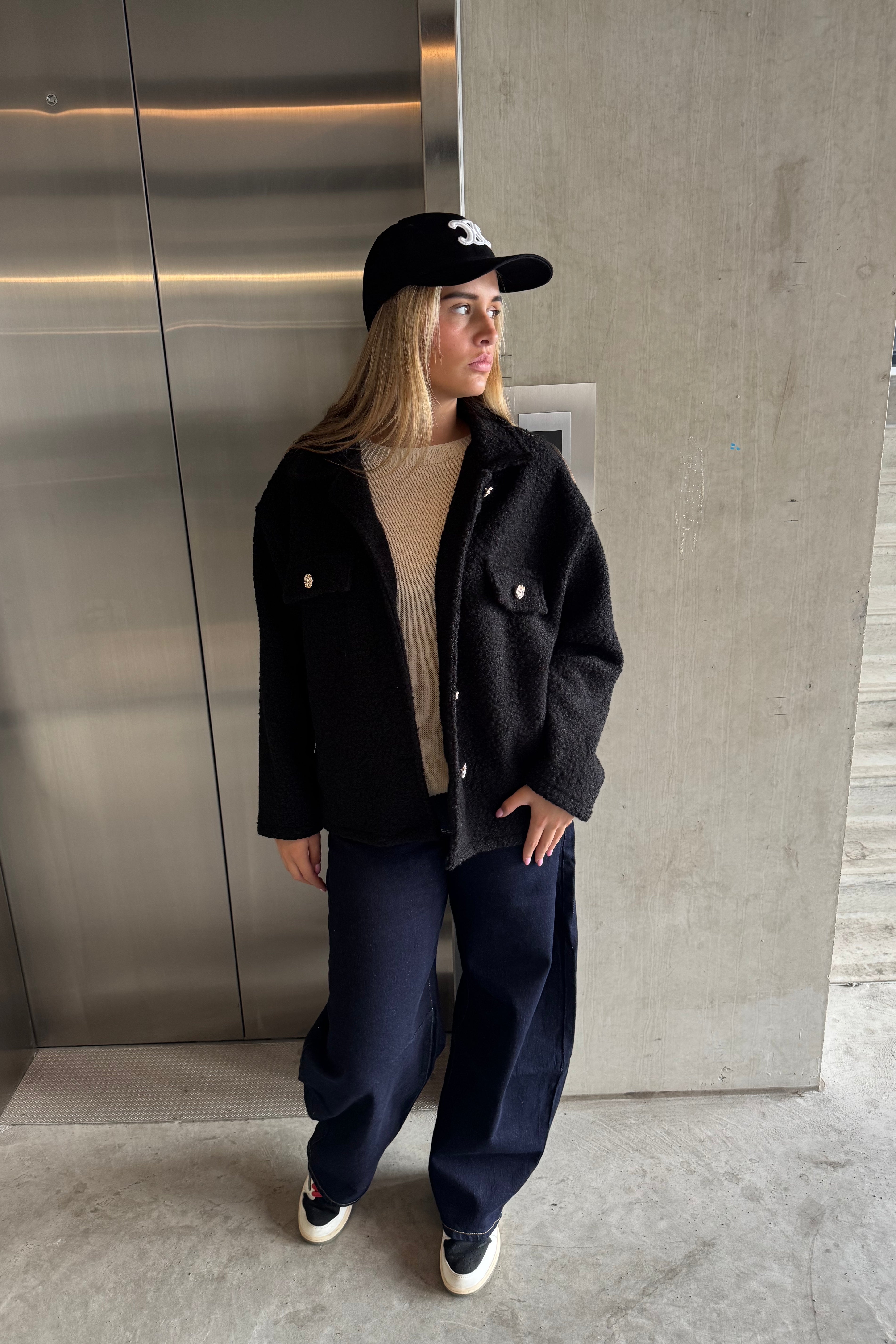 Jas / Vest Soft Zwart