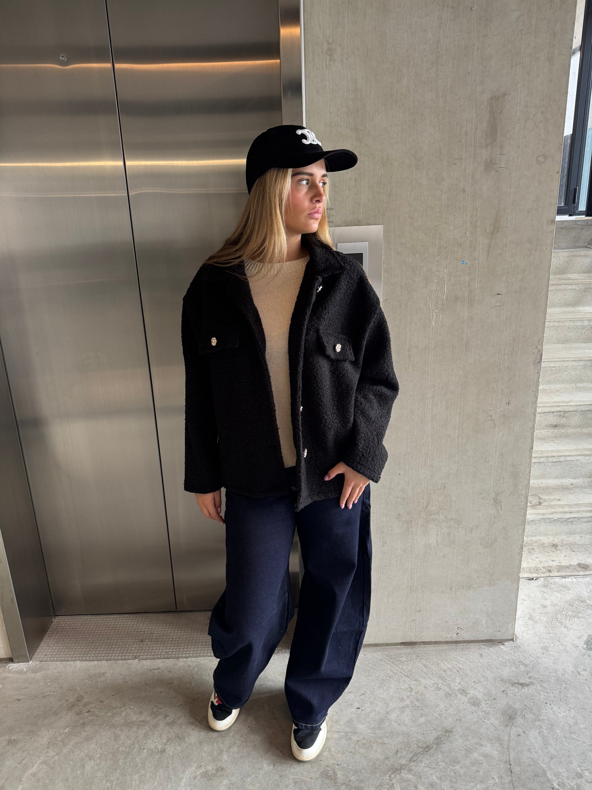 Jas / Vest Soft Zwart