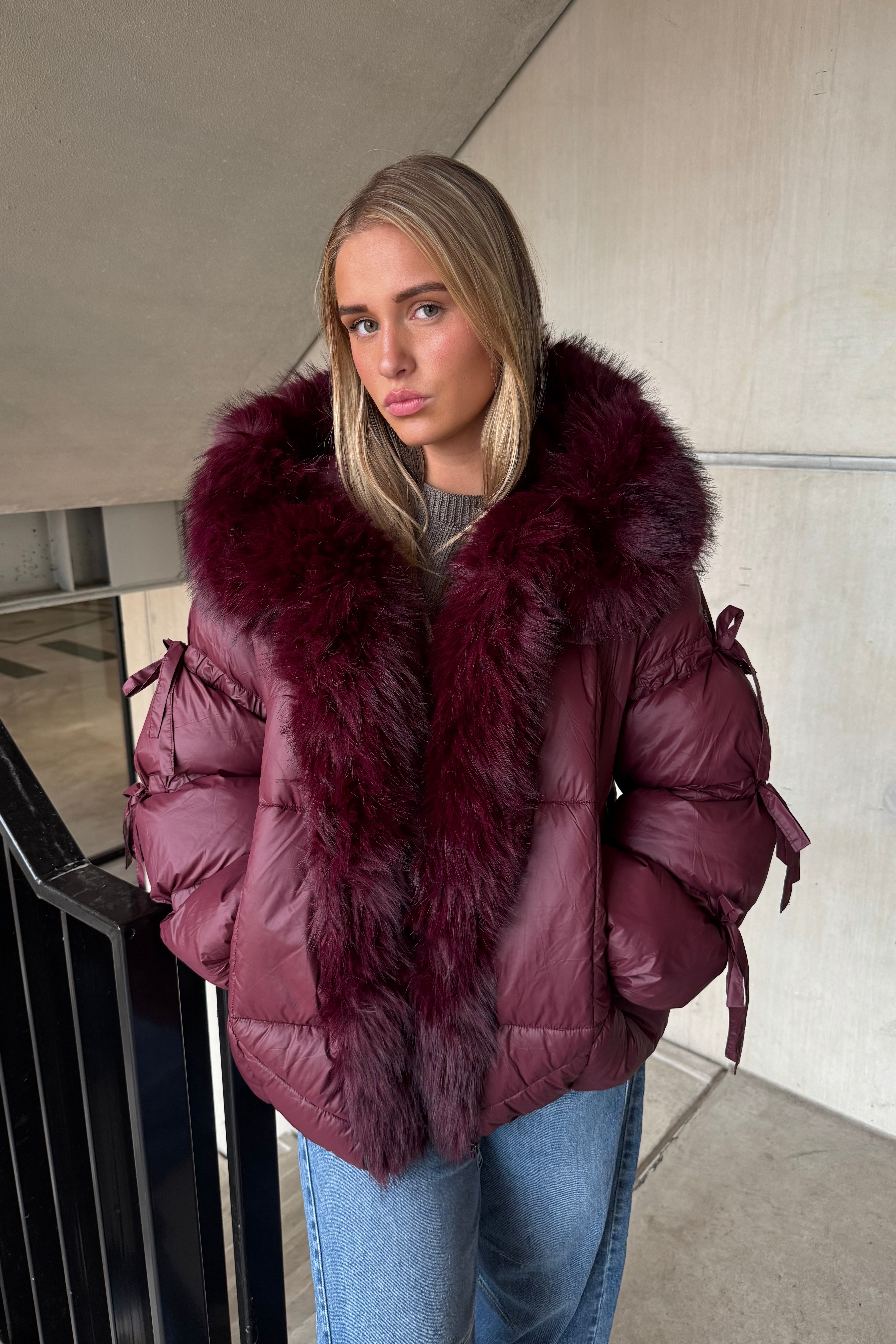 Jas Winter Wonderland Bordeaux