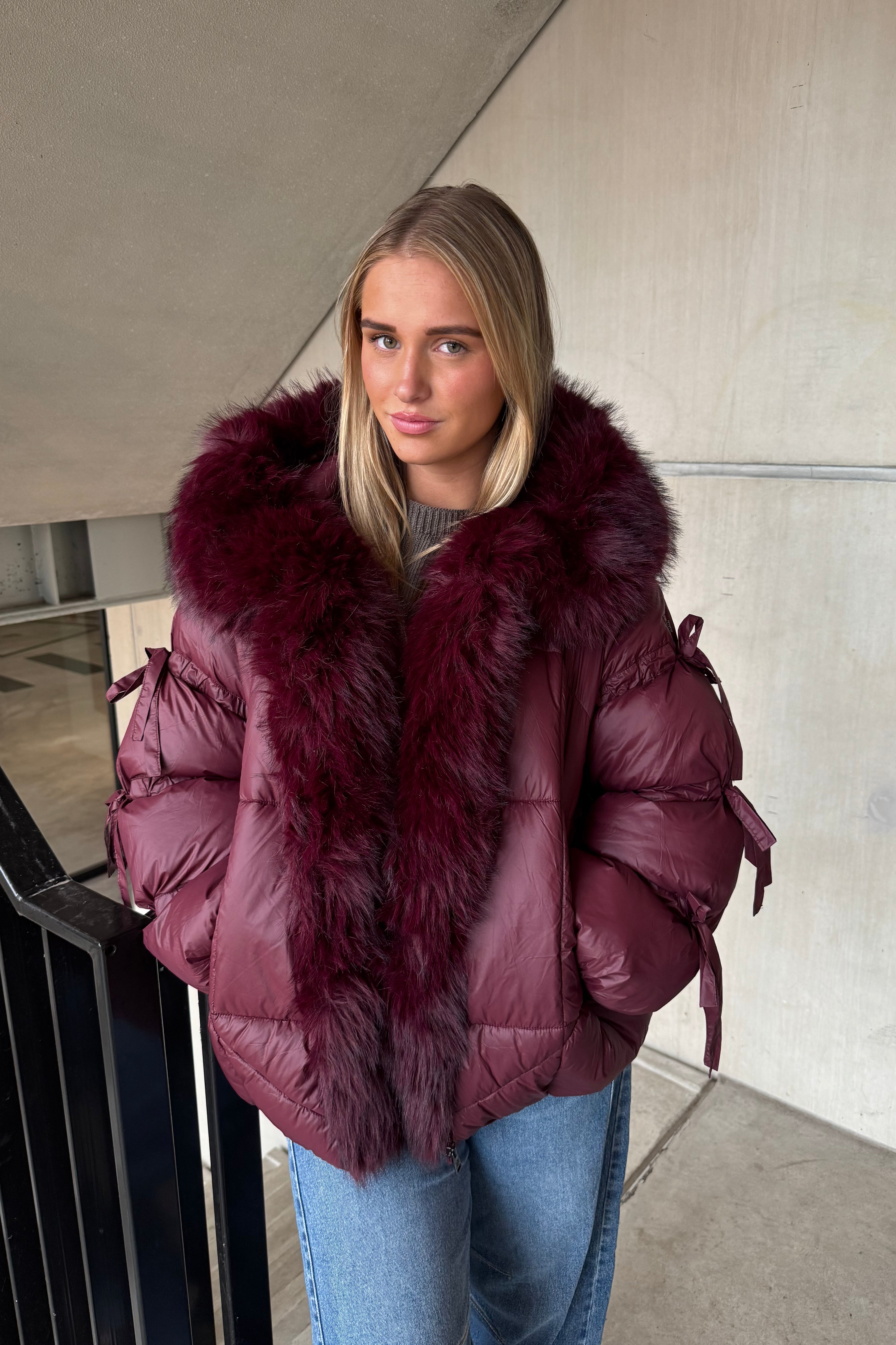 Jas Winter Wonderland Bordeaux